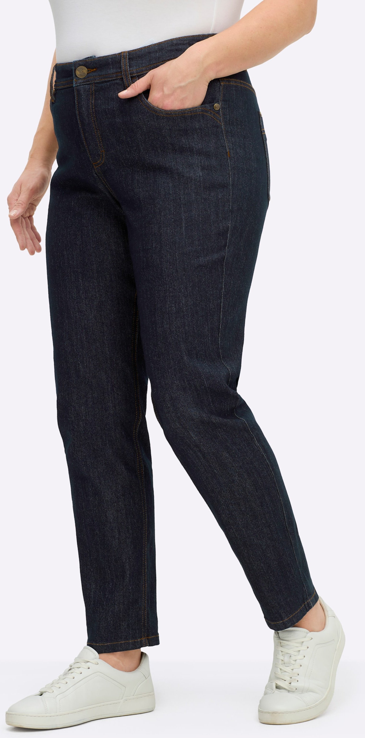 Thumbnail - Sheego Jeans in schmaler Form