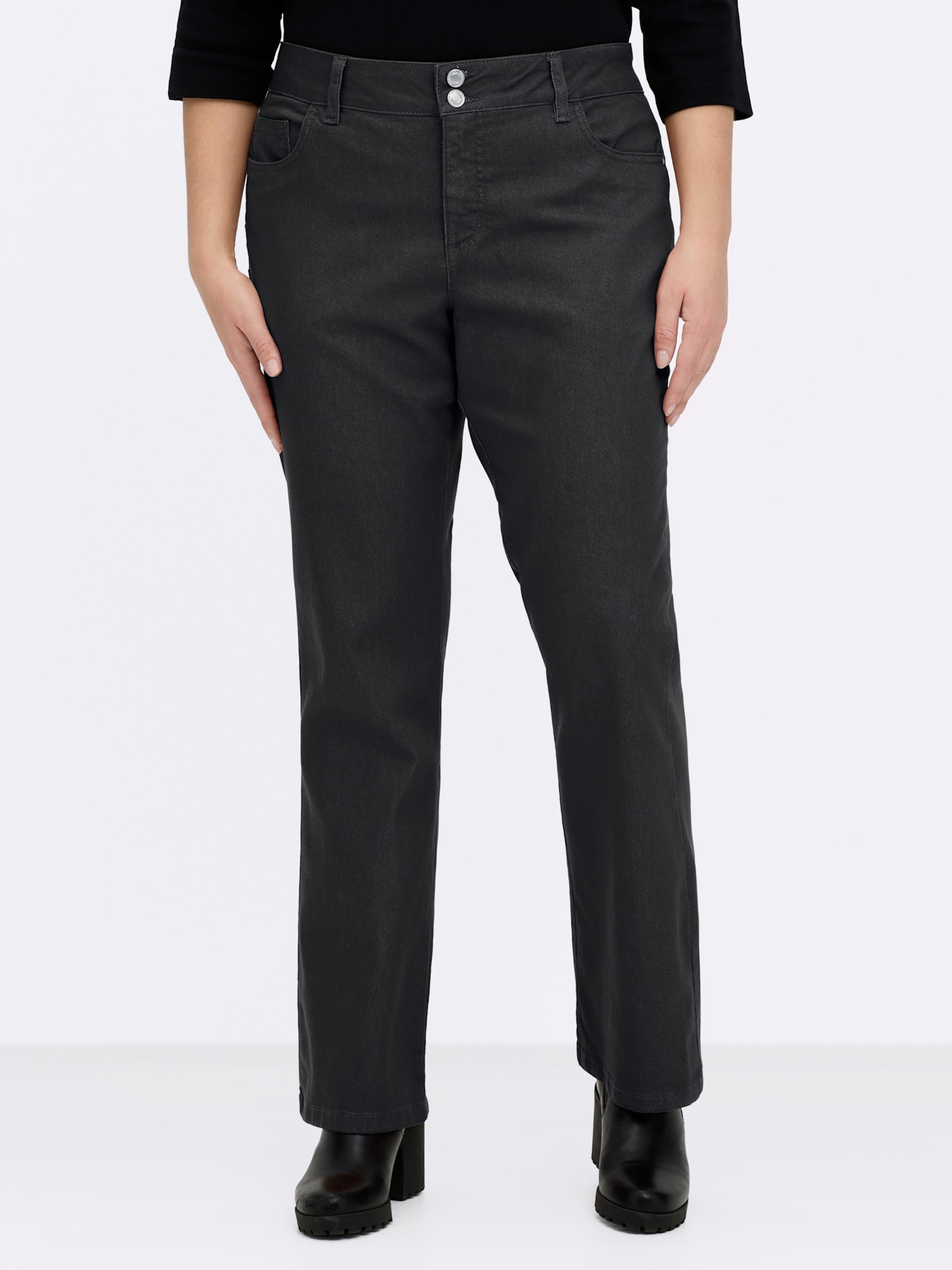 Sheego Bootcut-Jeans mit Push-up-Effekt