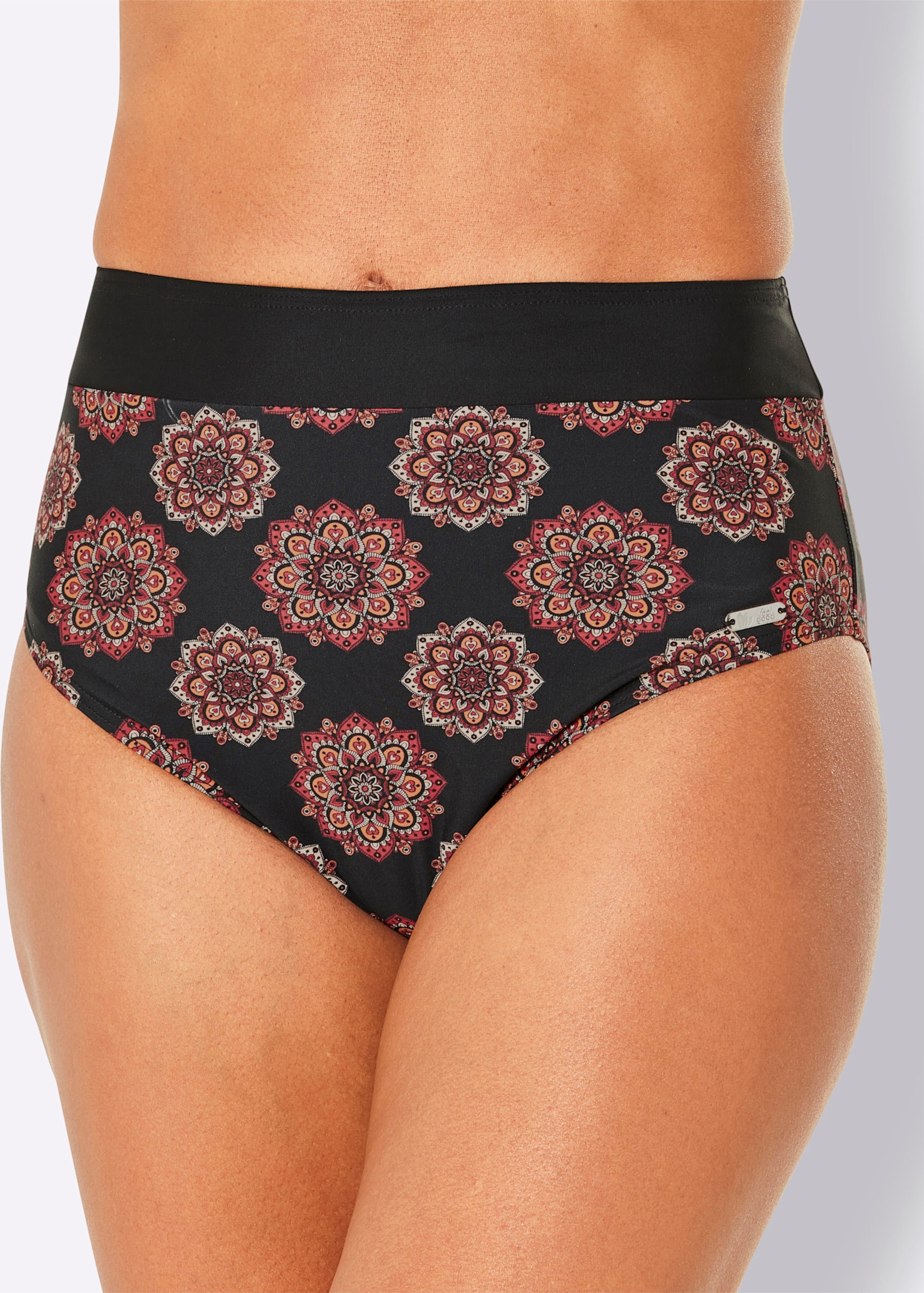 Thumbnail - Sheego Bikini-Slip im Druck-Dessin