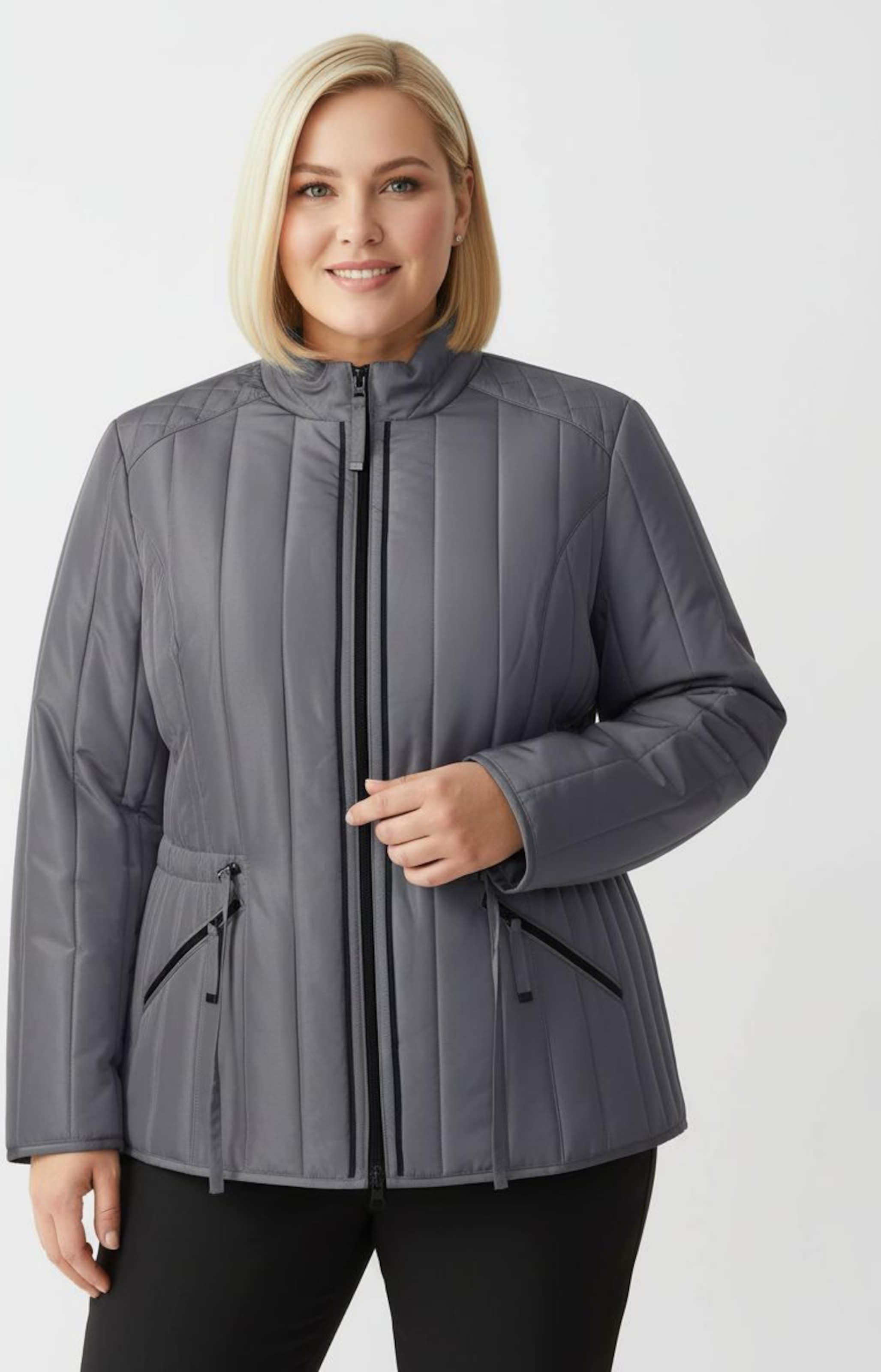 Thumbnail - Sheego Steppjacke mit Längssteppung