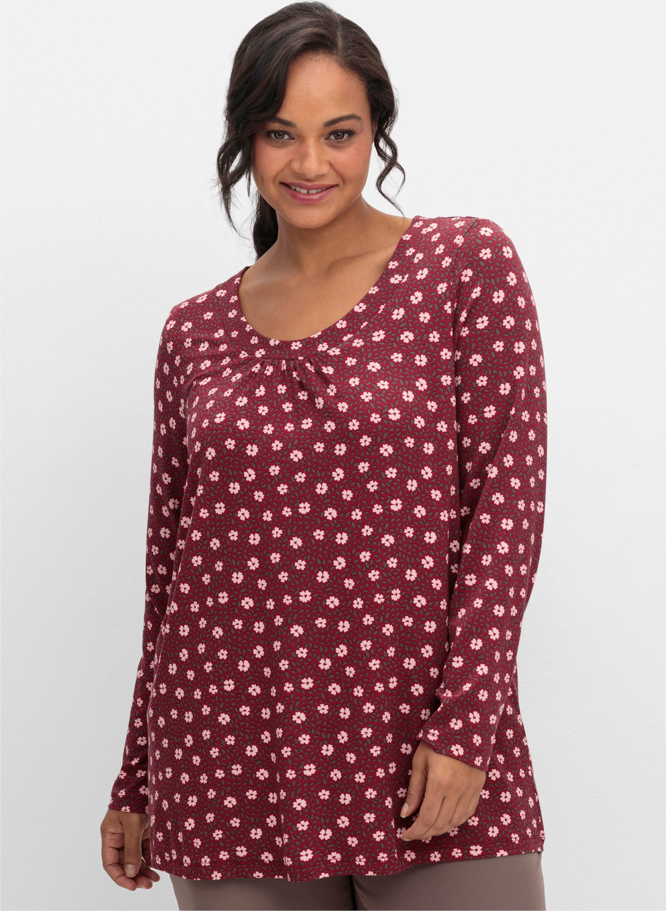 Sheego Tunikashirt in A-Form