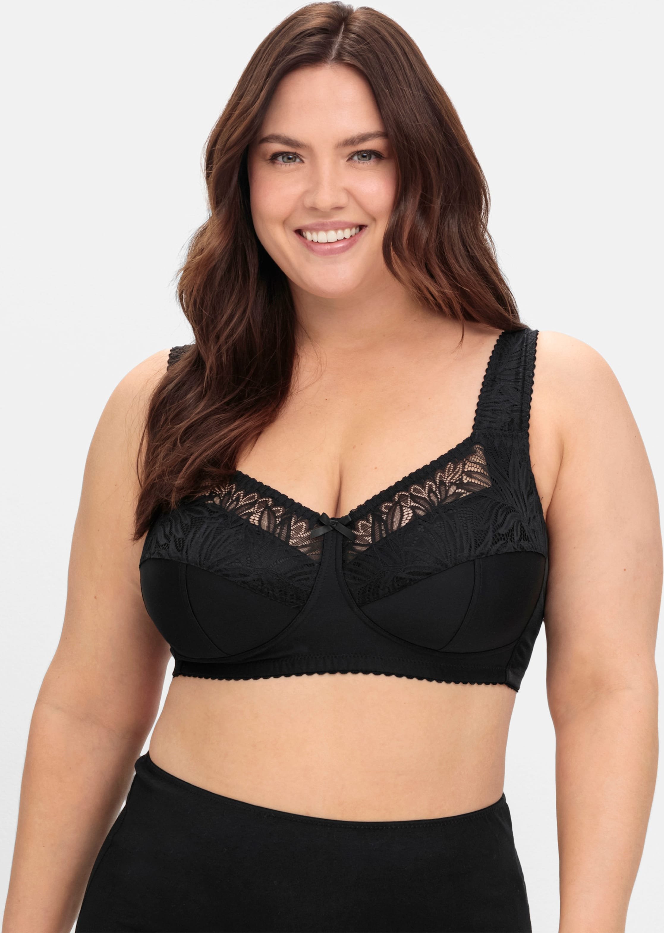 Sheego Entlastungs-BH ohne Bügel