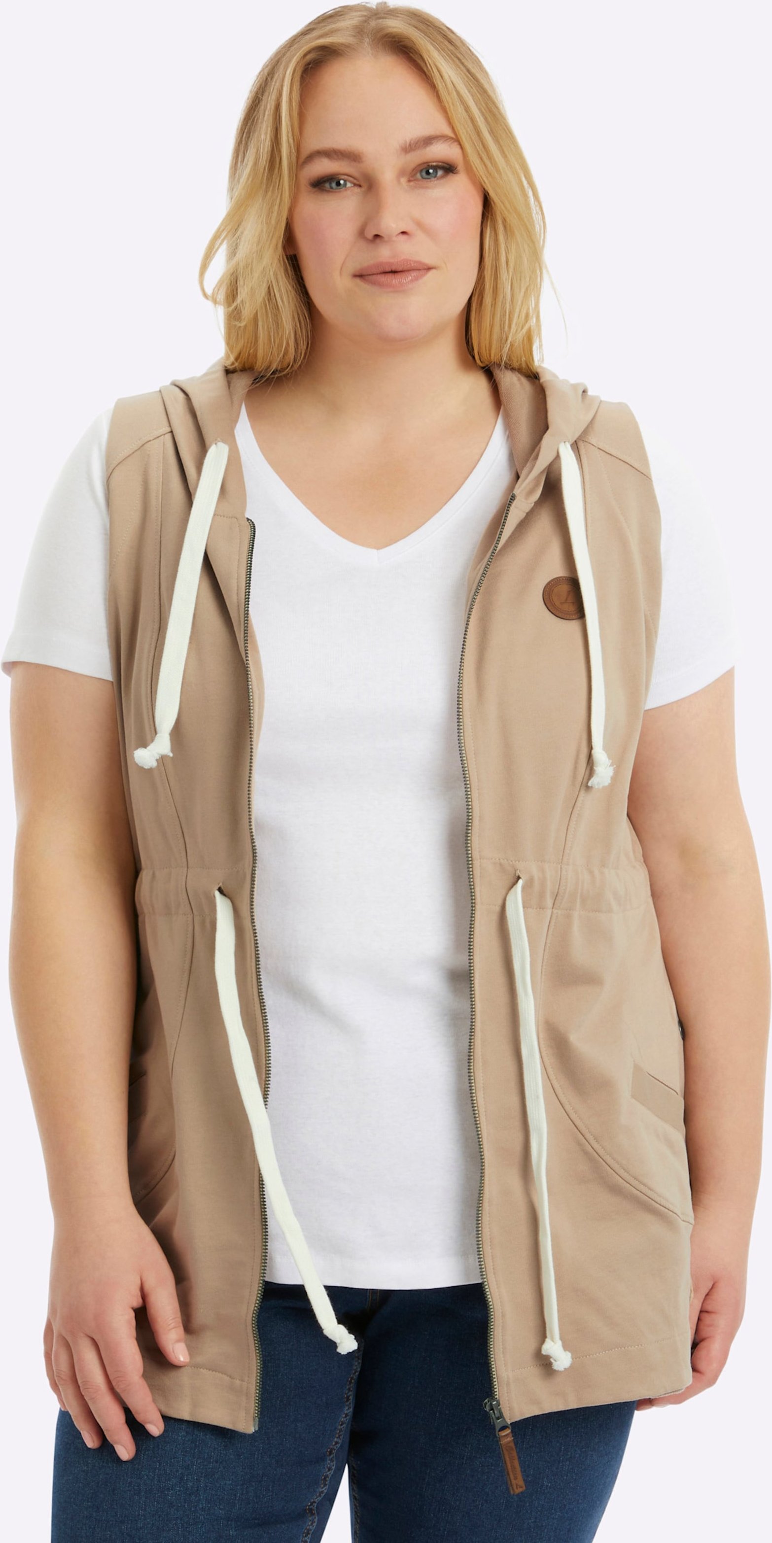 Thumbnail - Sheego Longweste aus reiner Baumwolle