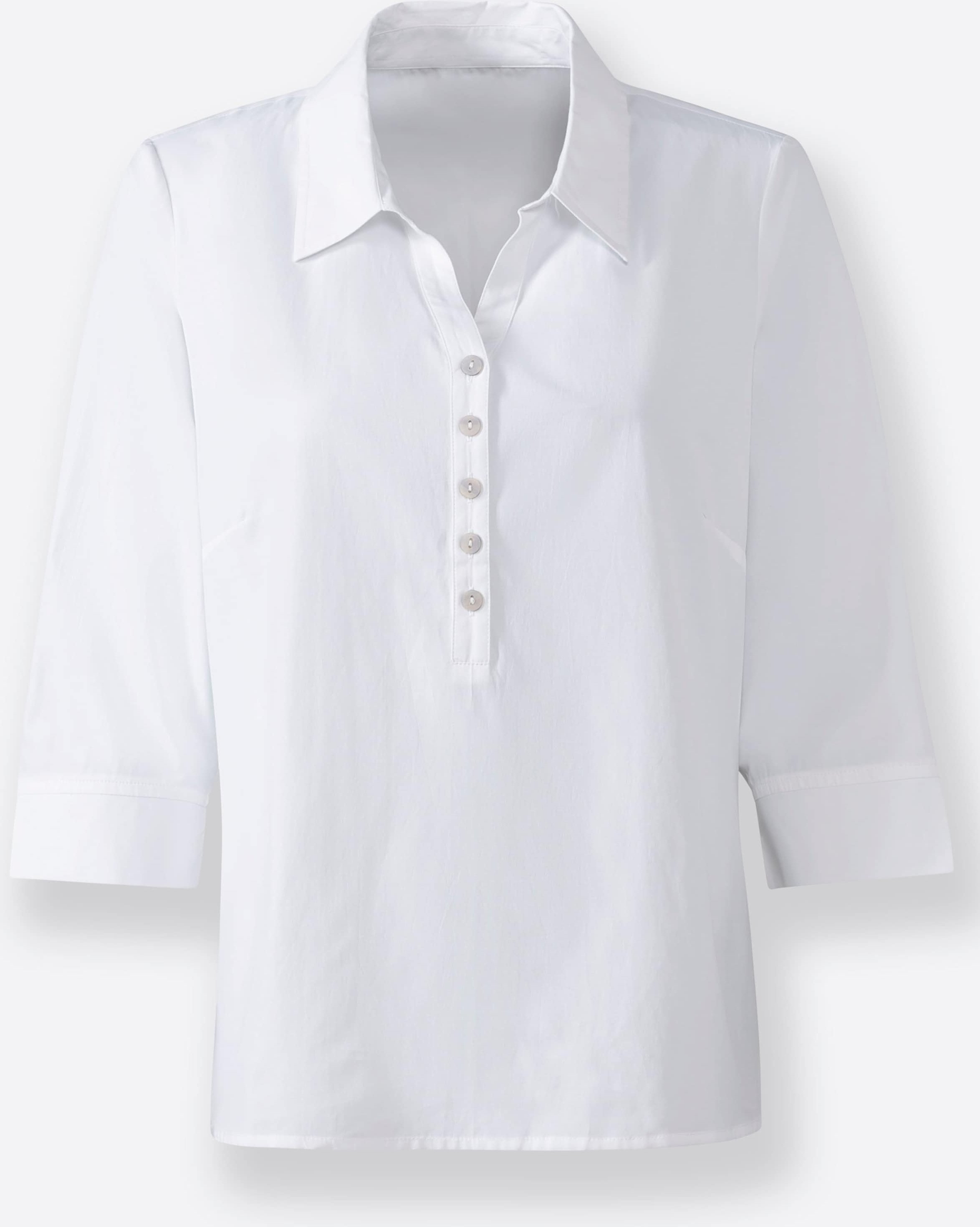 Sheego Schlupf-Bluse mit Easy Care-Ausrüstung