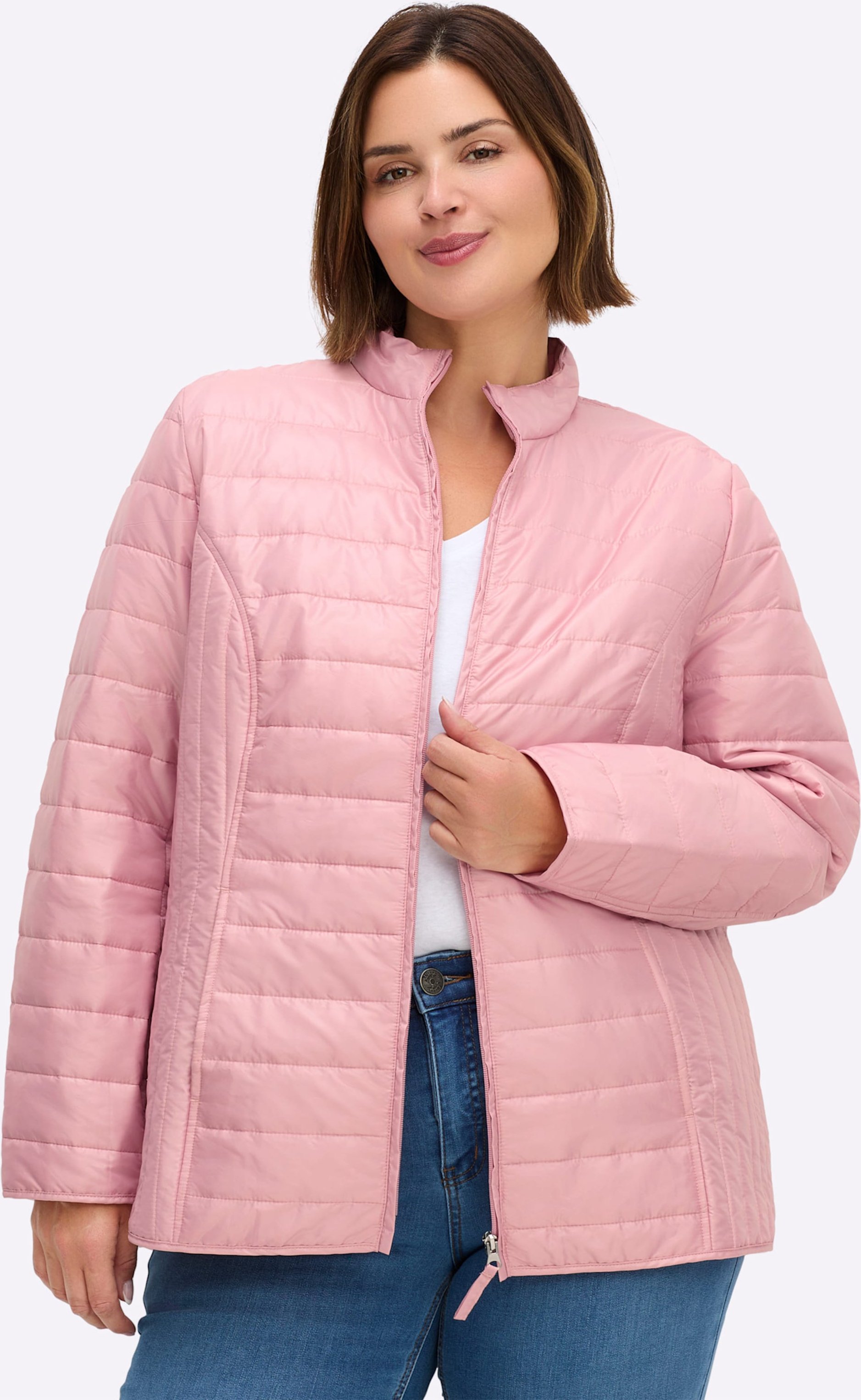 Sheego Steppjacke leicht wattiert