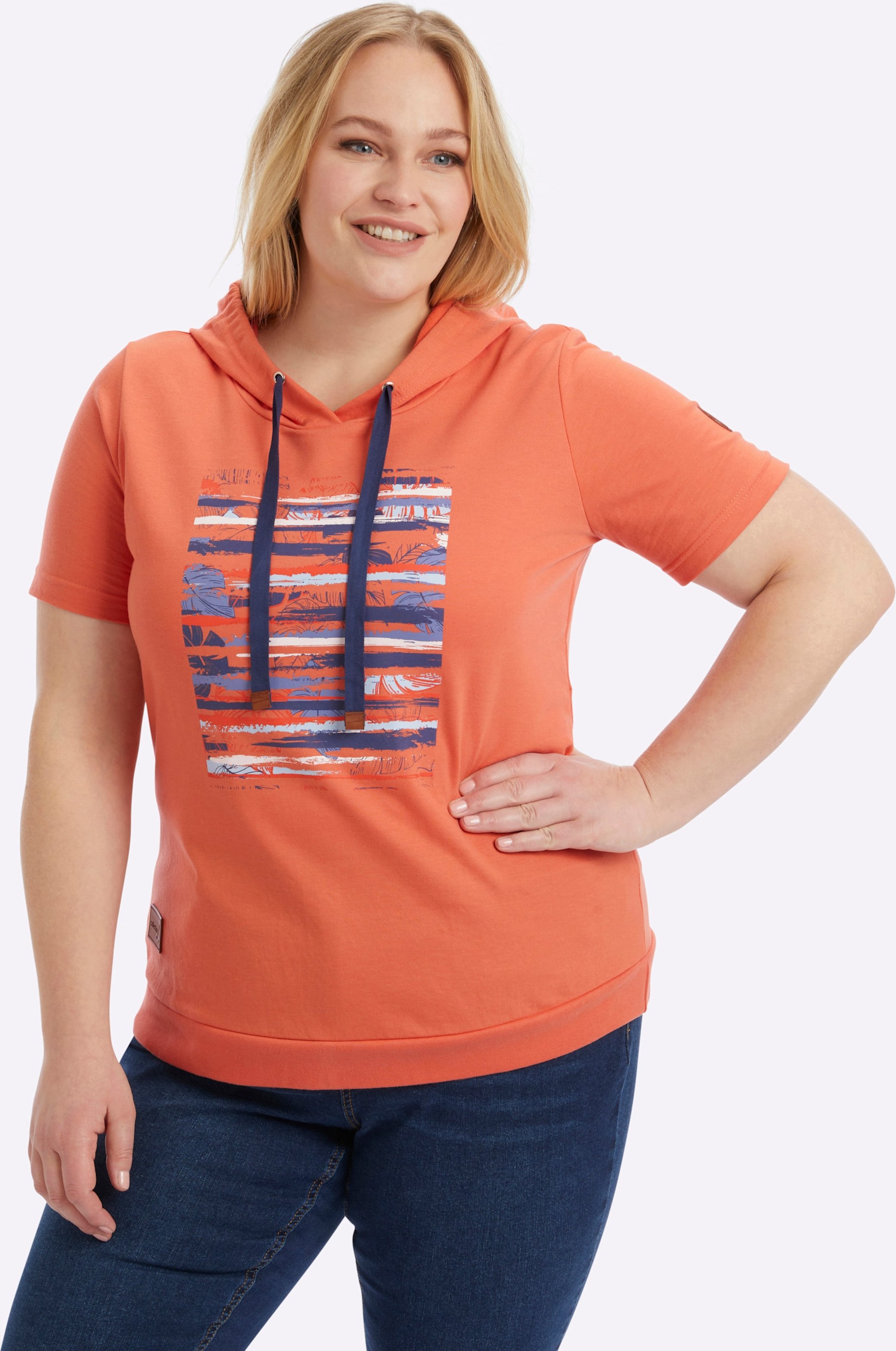 Sheego Sweatshirt mit Kapuze