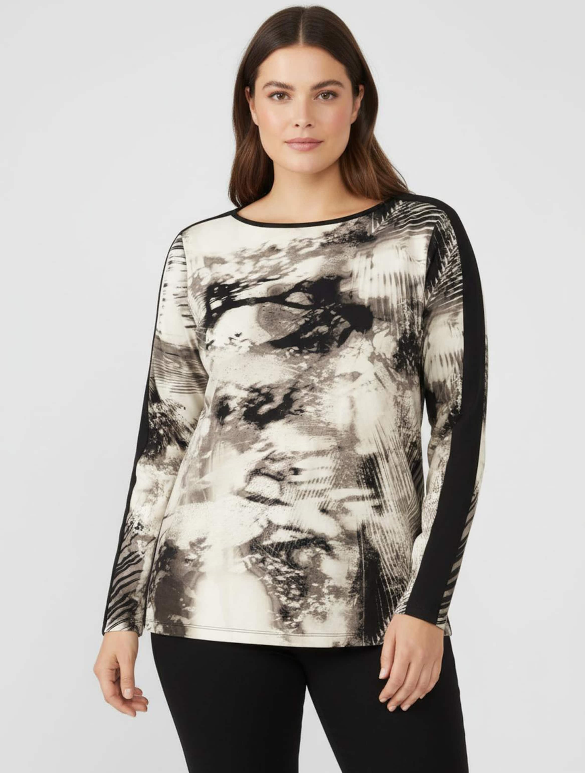 Thumbnail - Sheego Langarmshirt mit U-Boot-Ausschnitt