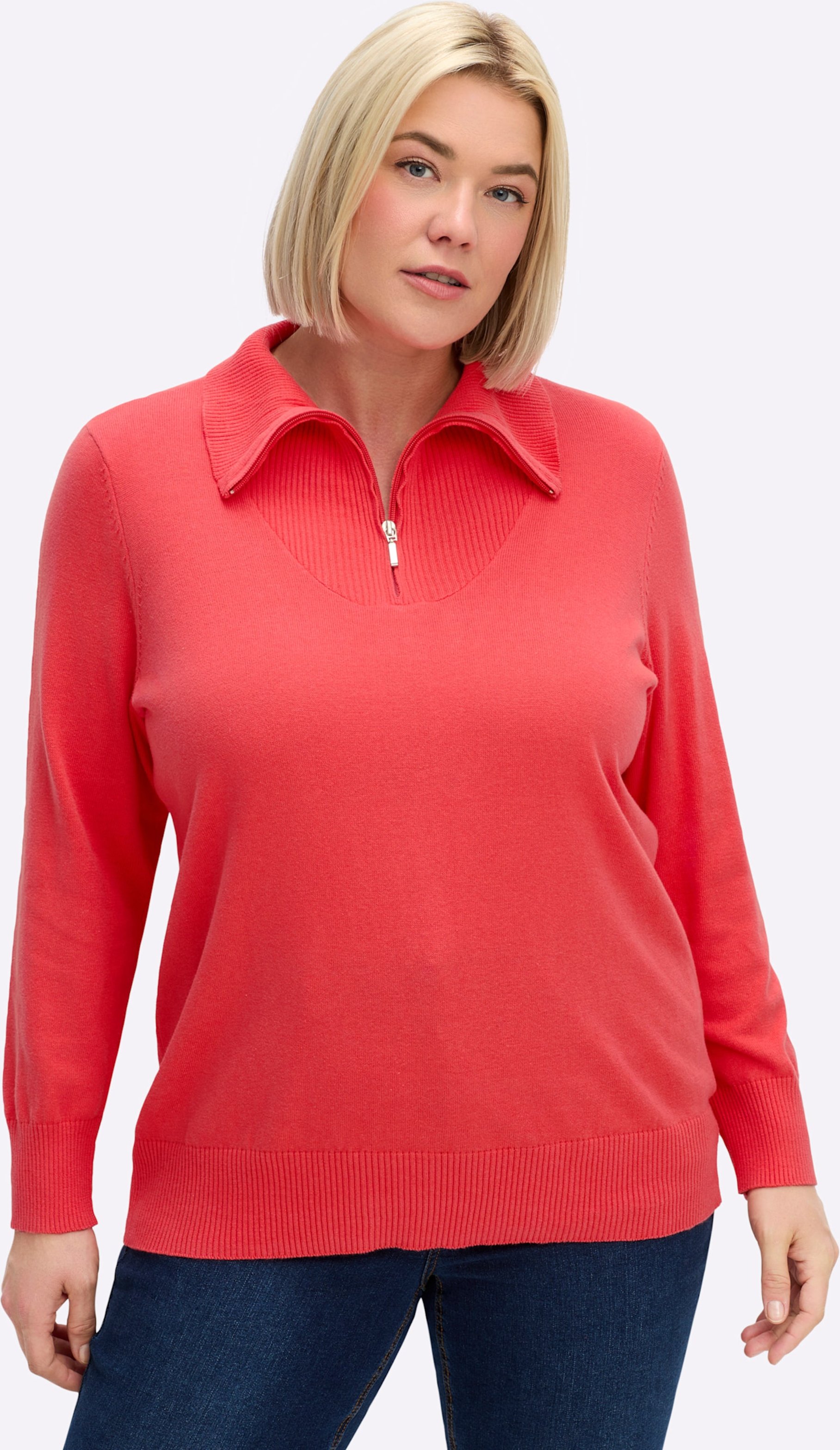 Thumbnail - Sheego Troyer aus reiner Baumwolle