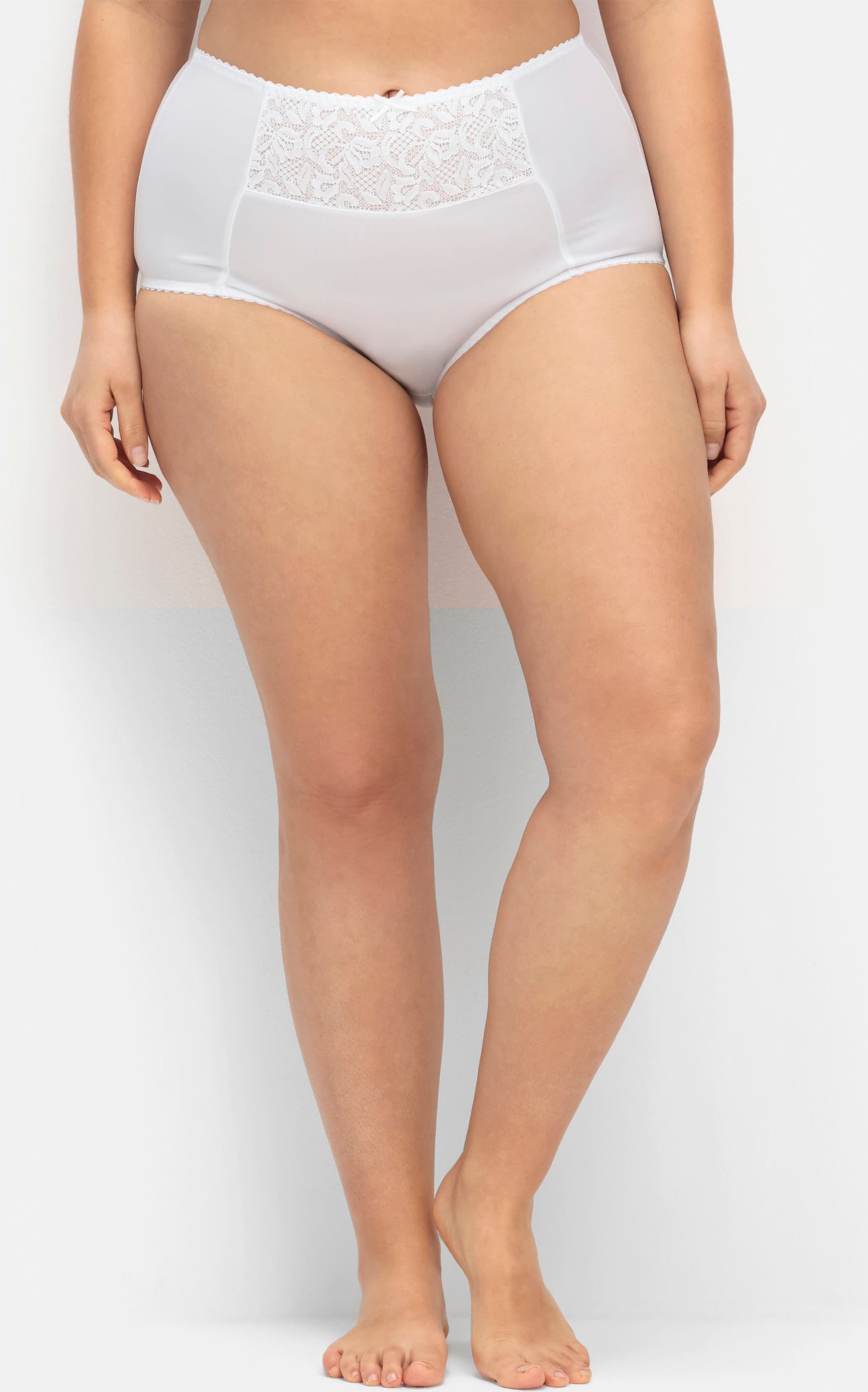 Thumbnail - Sheego Miederslip mit Spitzeneinsatz vorne