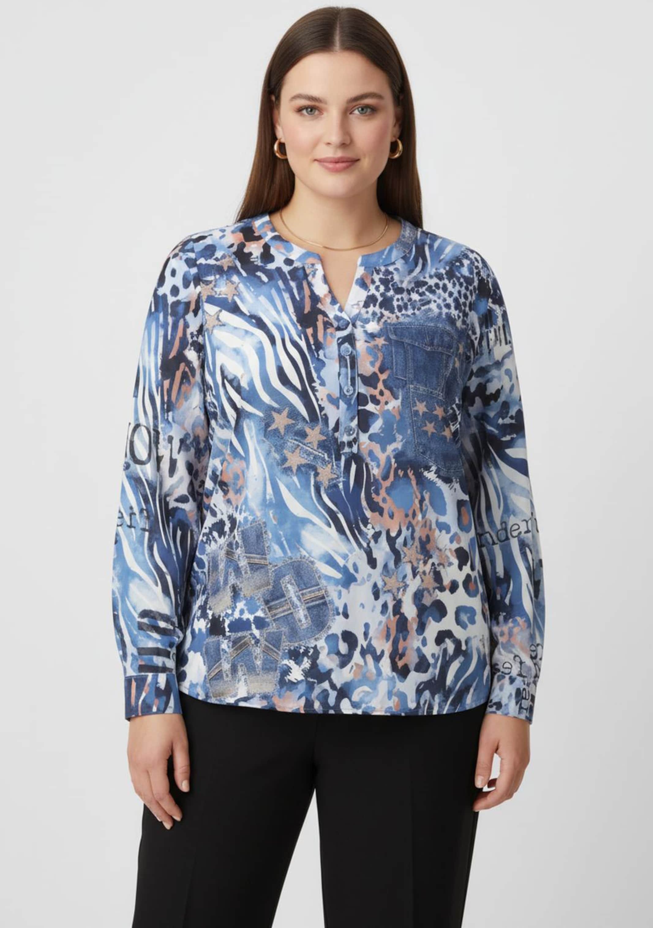 Thumbnail - Sheego Druckbluse im Mustermix