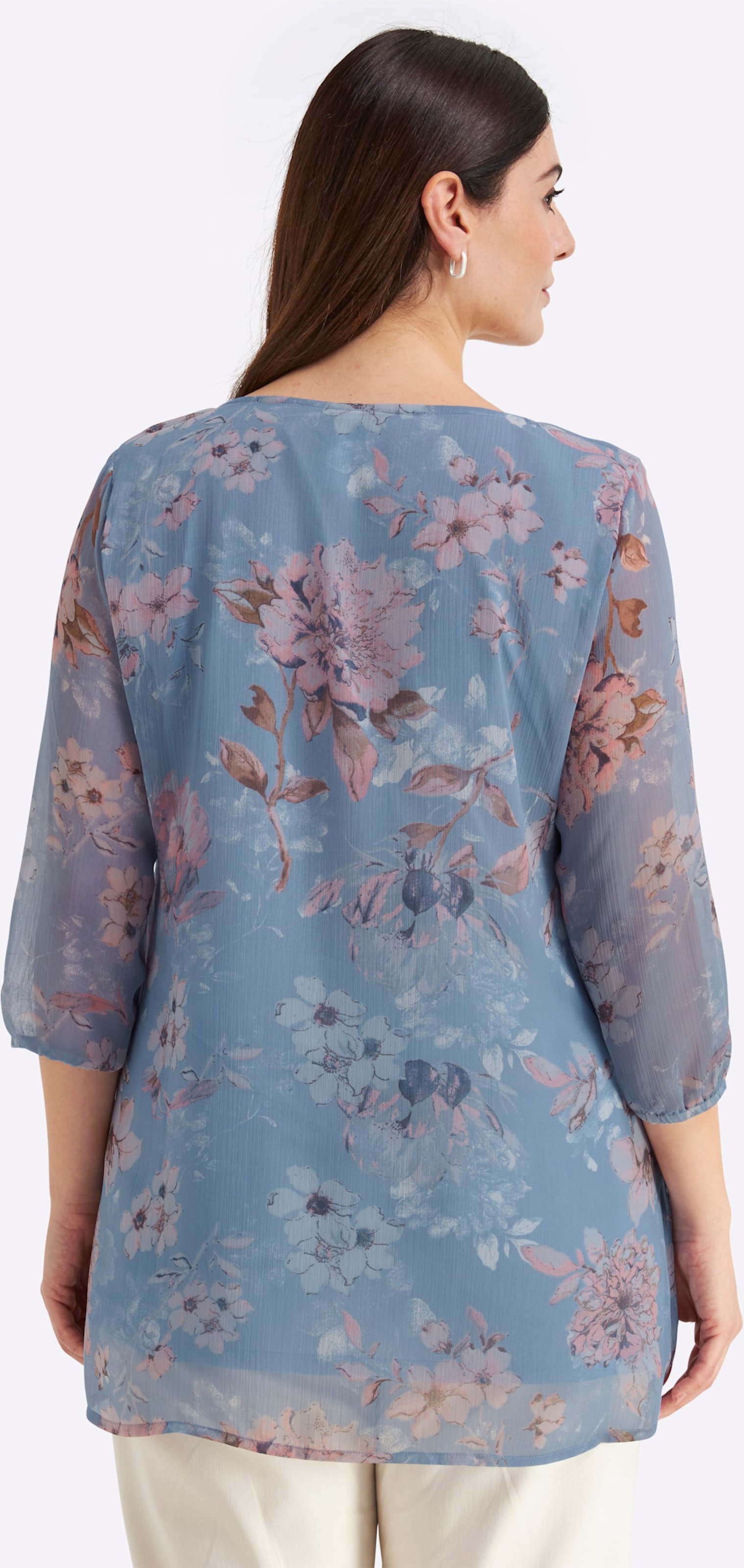 Sheego Tunika mit Rüschen-Verzierung