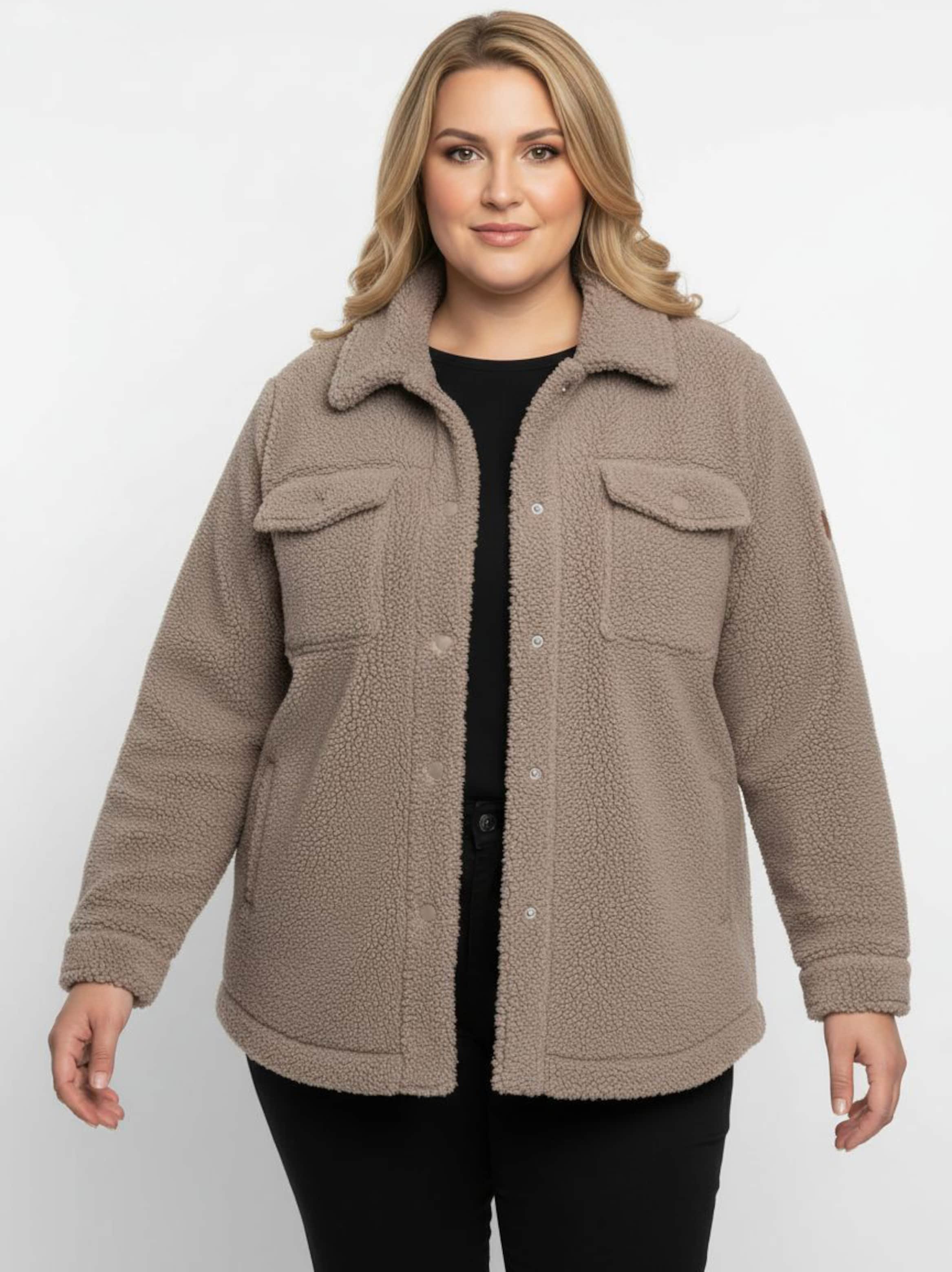 Sheego Jackenblazer aus Fleece