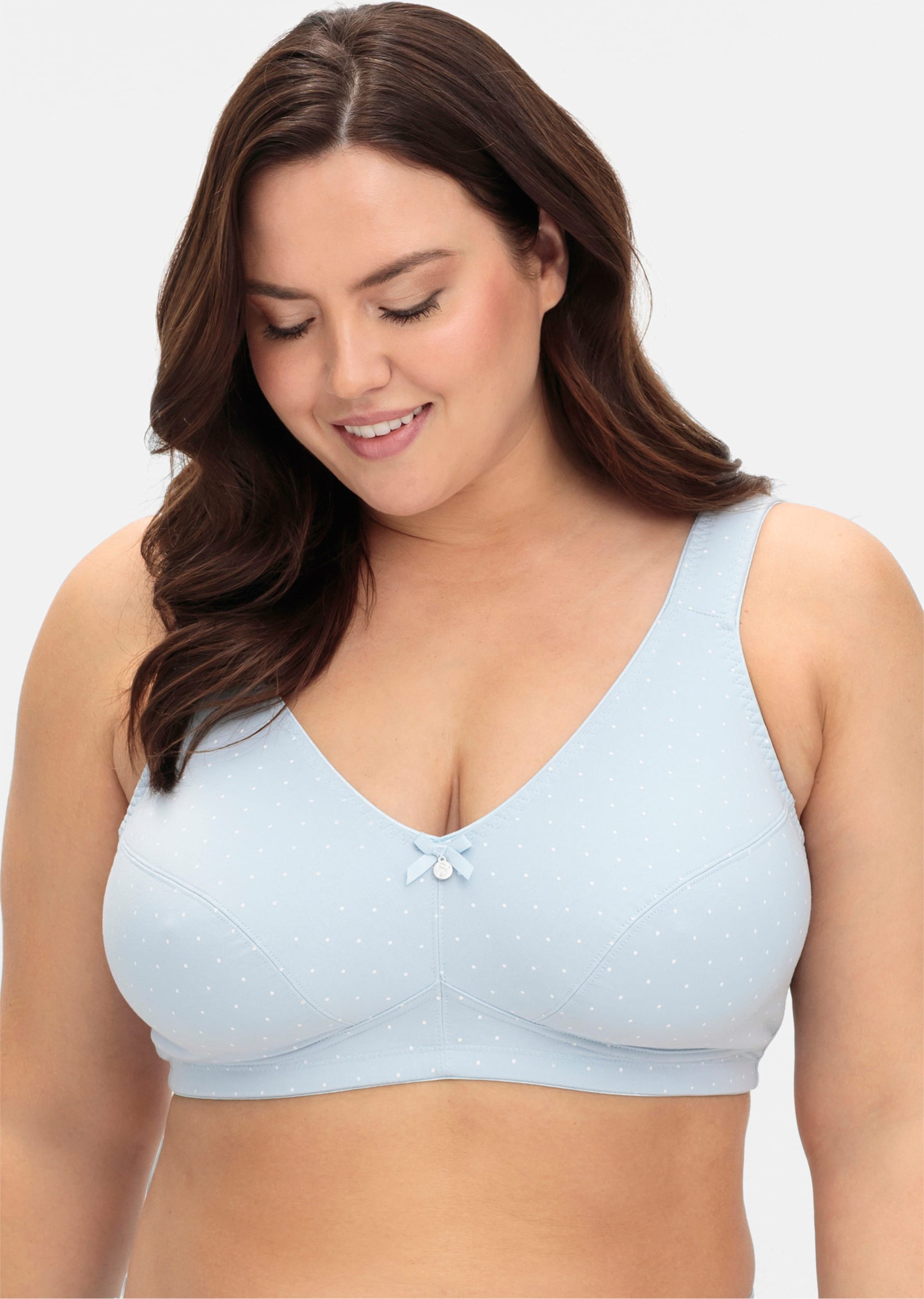 Sheego Entlastungs-BH ohne Bügel im Doppelpack