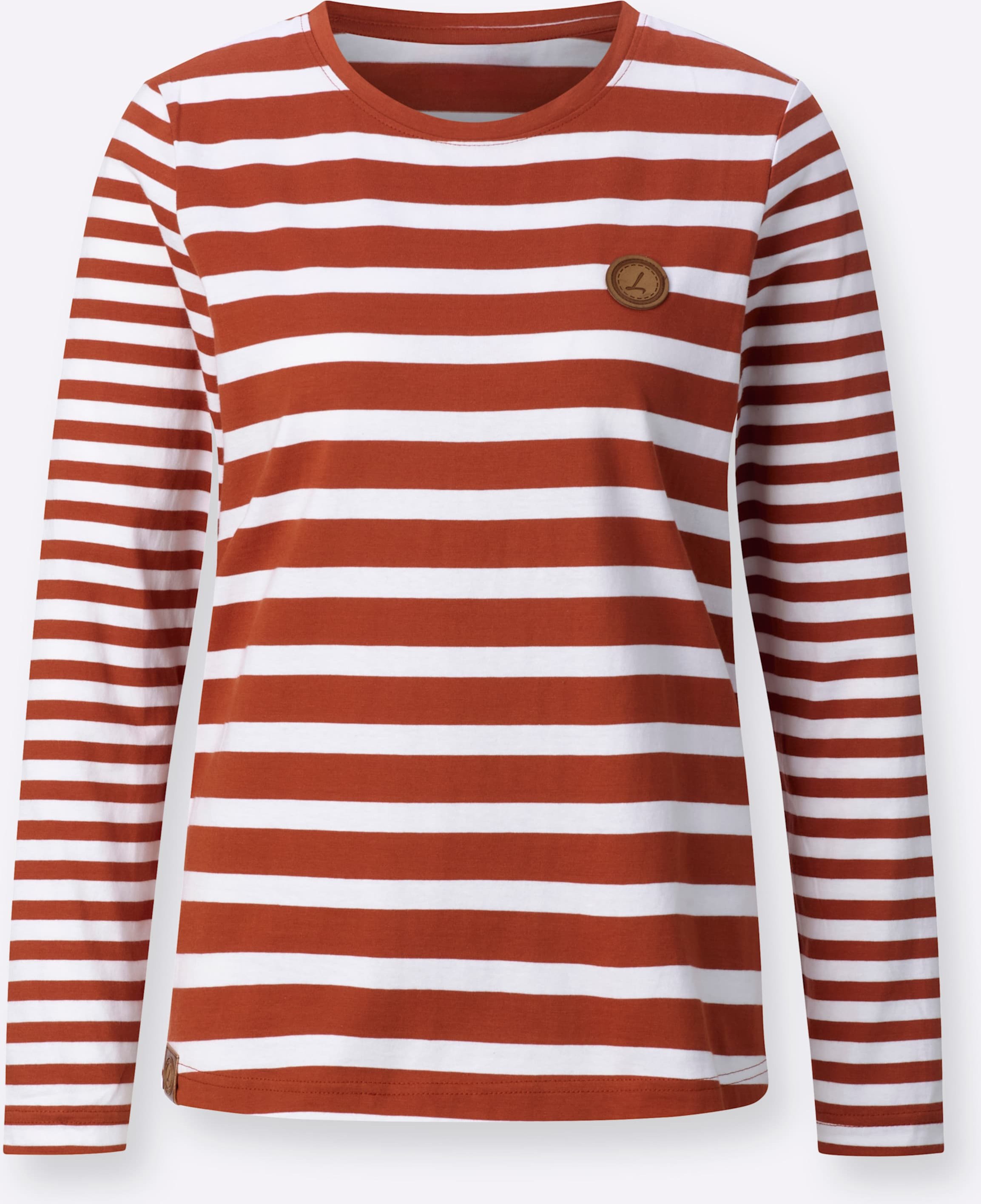 Sheego Shirt im Ringelmuster