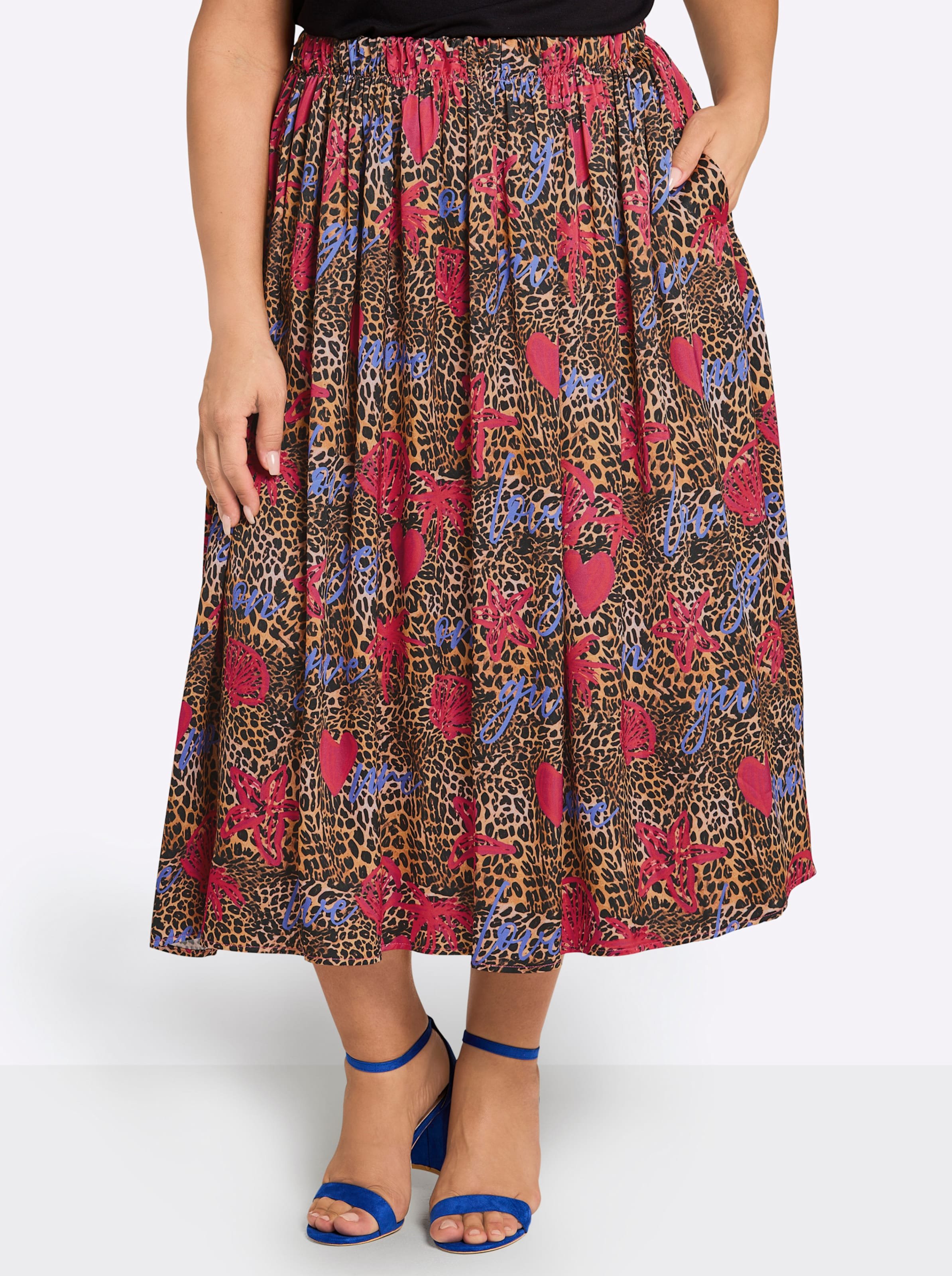 Sheego Schlupfrock im Mustermix