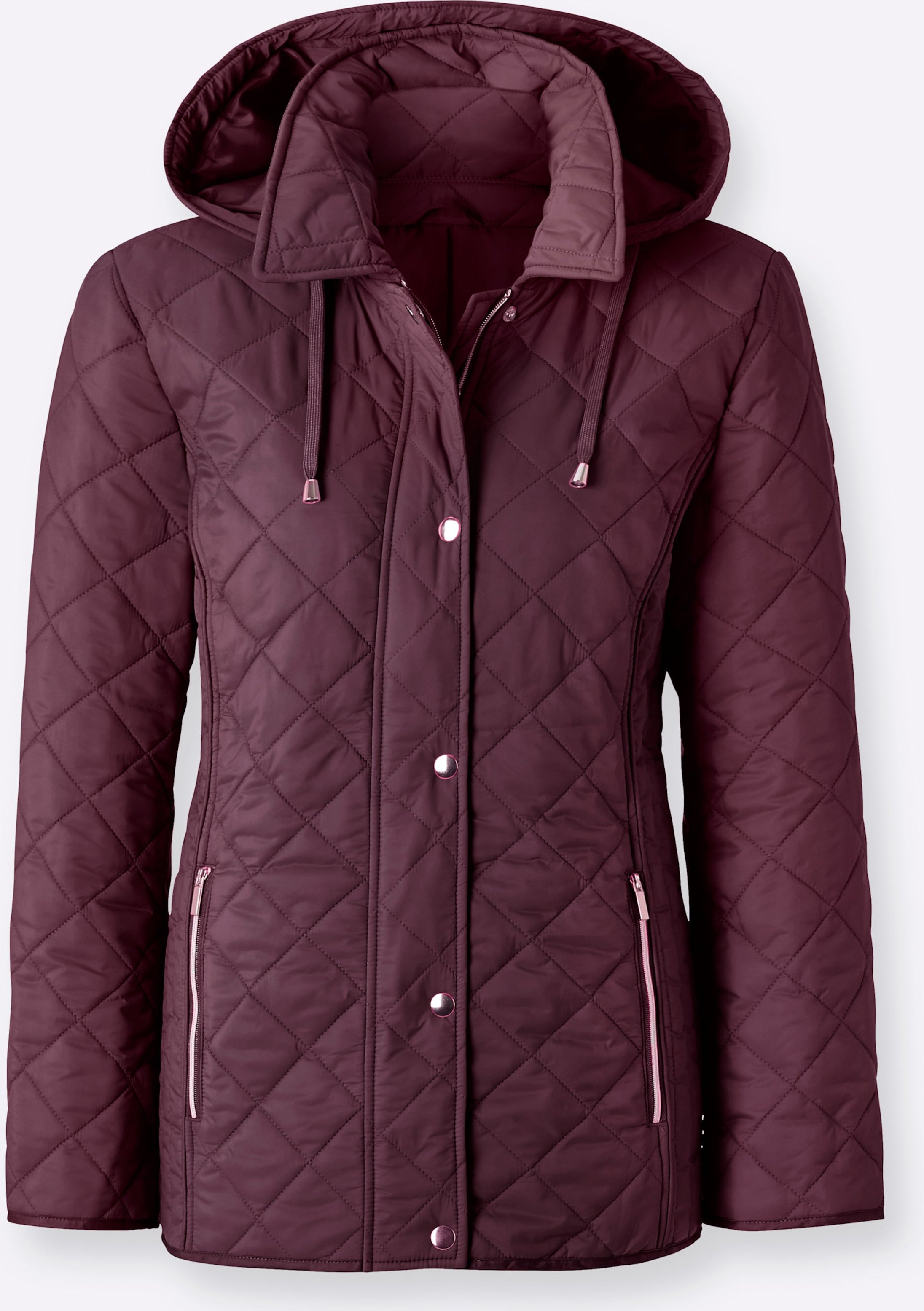 Thumbnail - Sheego Winterjacke mit Schlingenknopf-Verschluss