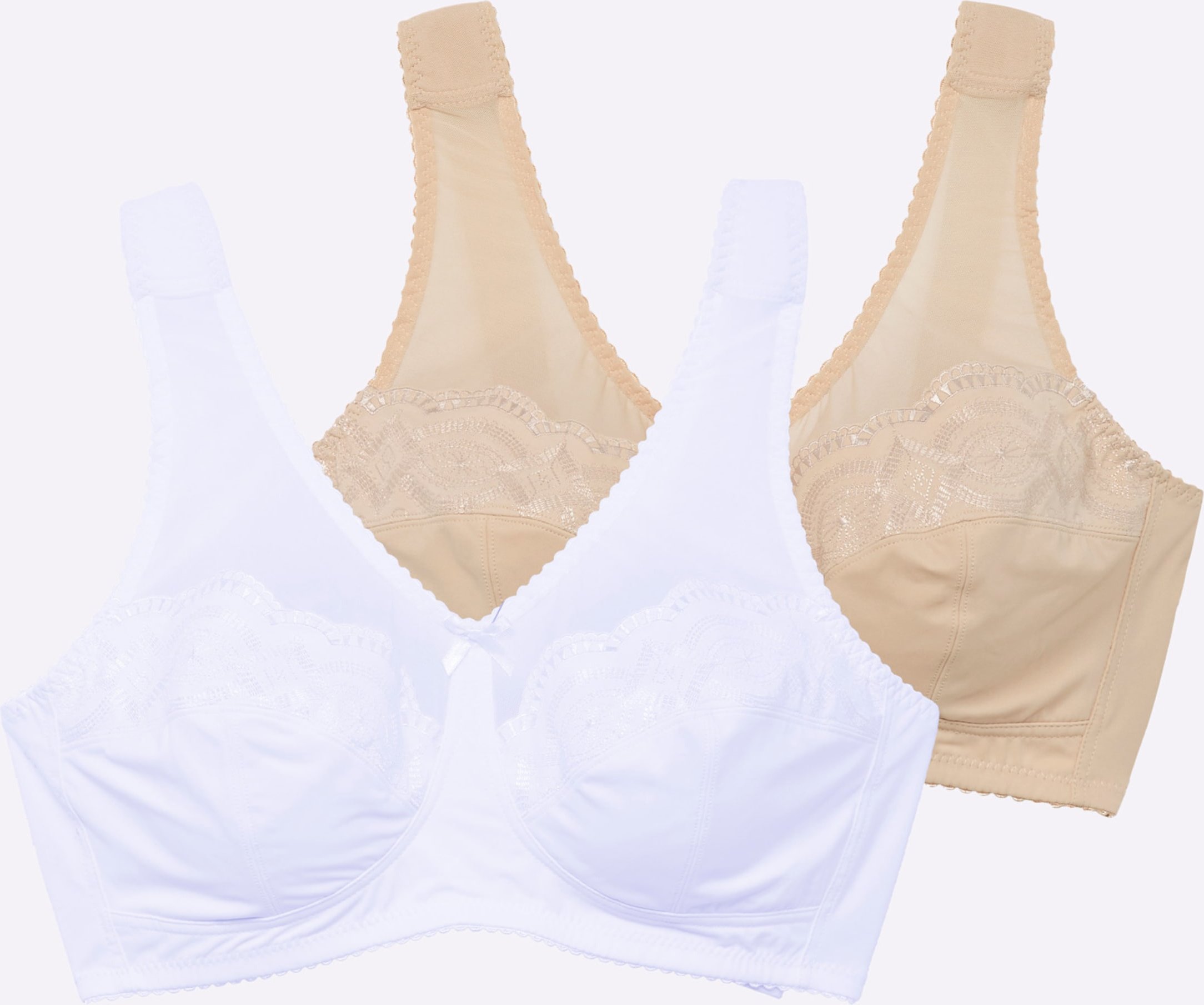 Thumbnail - Sheego Entlastungs-BH ohne Bügel mit Spitze