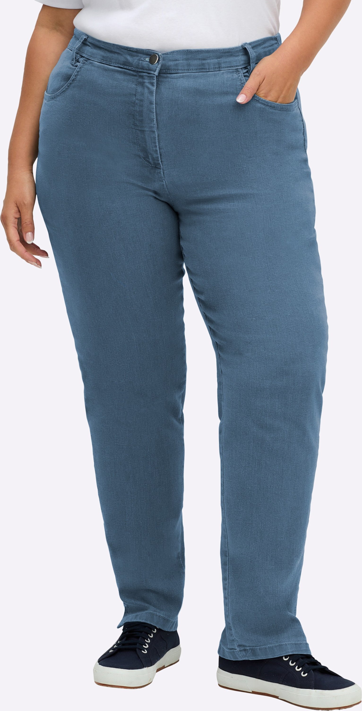 Sheego Jeans mit Stretch-Anteil