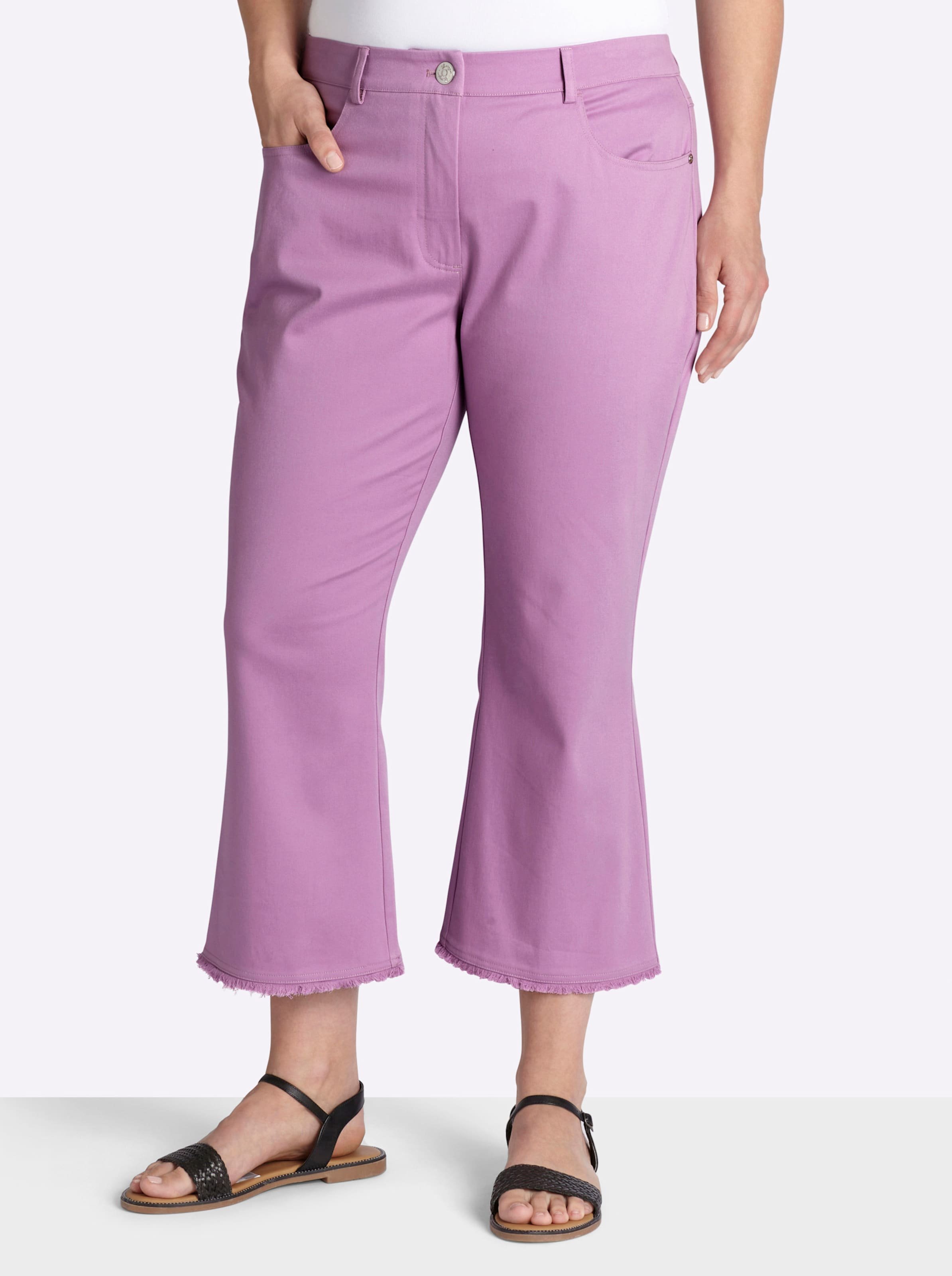 Sheego 7/8-Hose in leichter Bootcut-Form