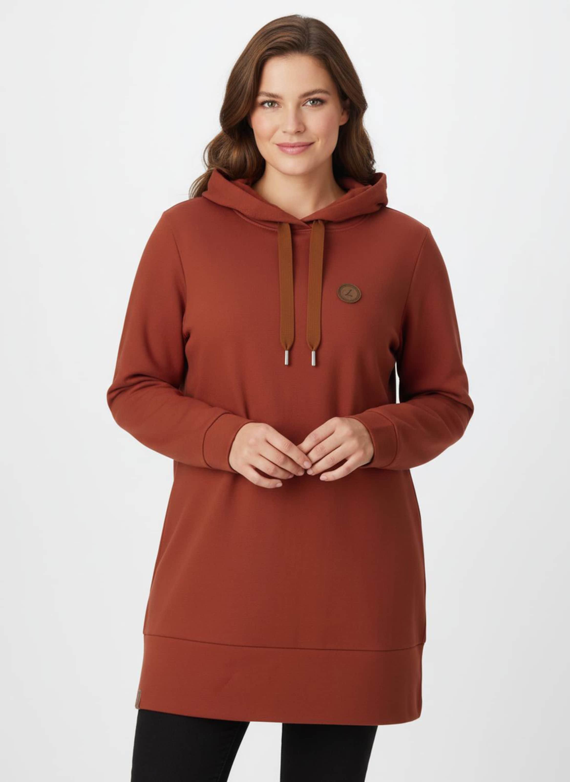 Sheego Longsweatshirt mit Kapuze