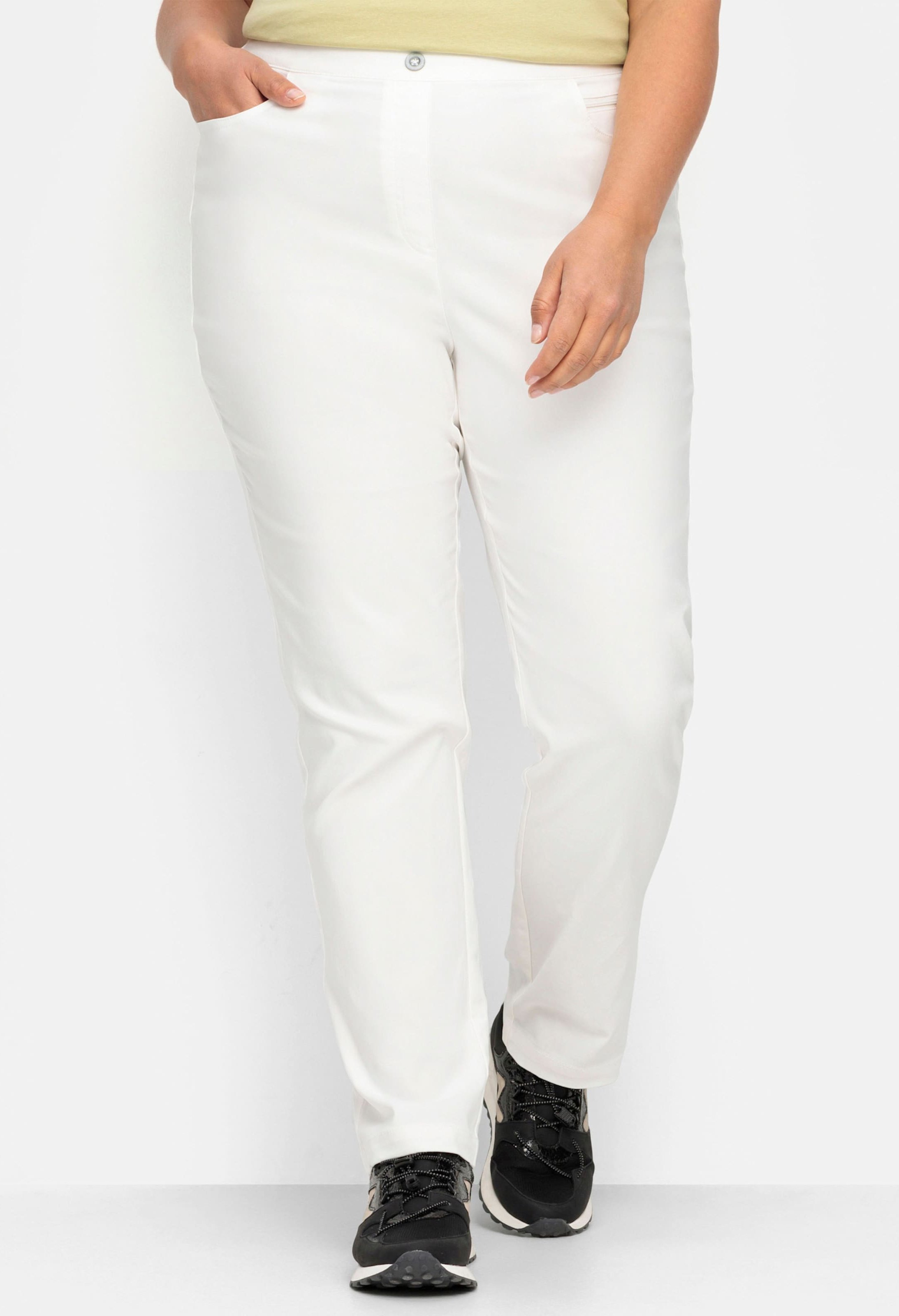 Sheego Bengalinhose mit Zierreißverschlüssen