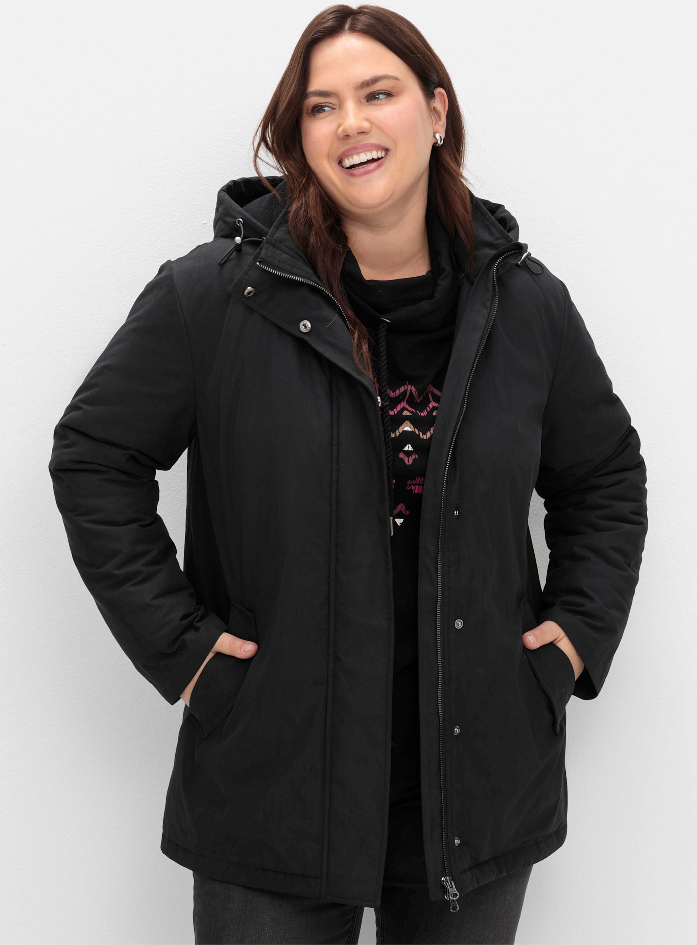 Sheego Parka in Oversize-Form
