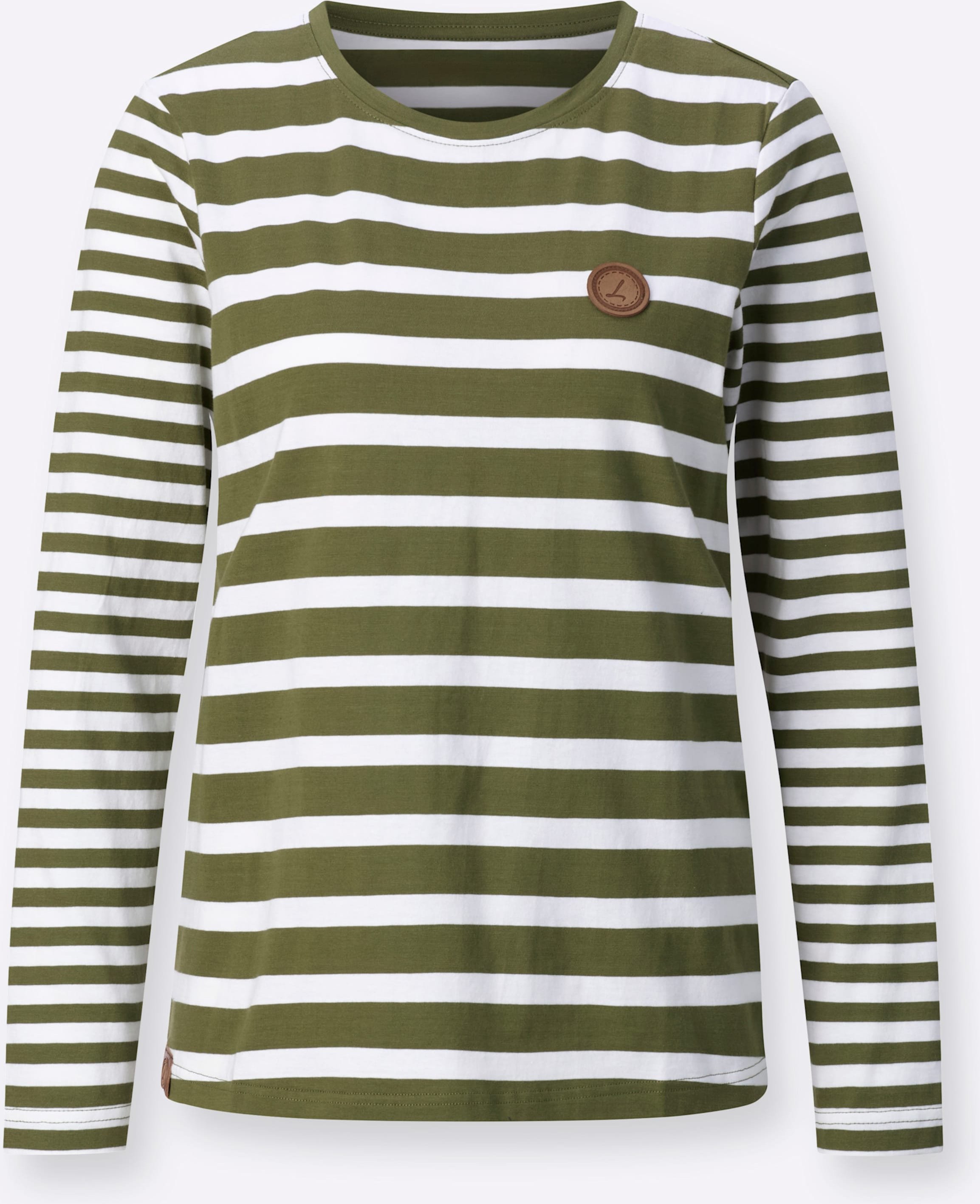 Sheego Shirt im Ringelmuster