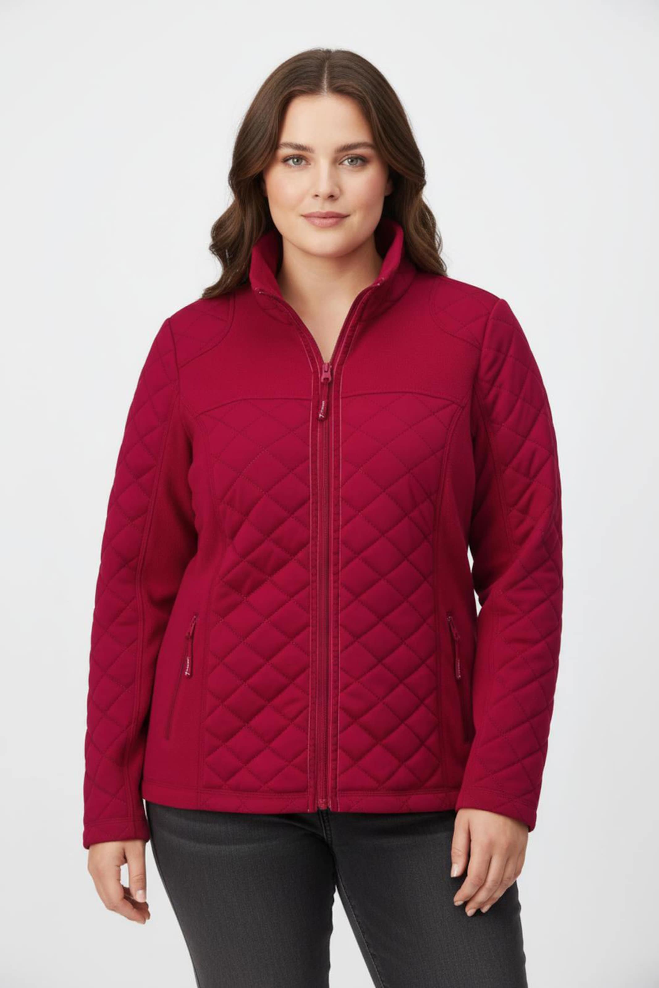 Thumbnail - Sheego Fleecejacke mit Reißverschluss-Taschen