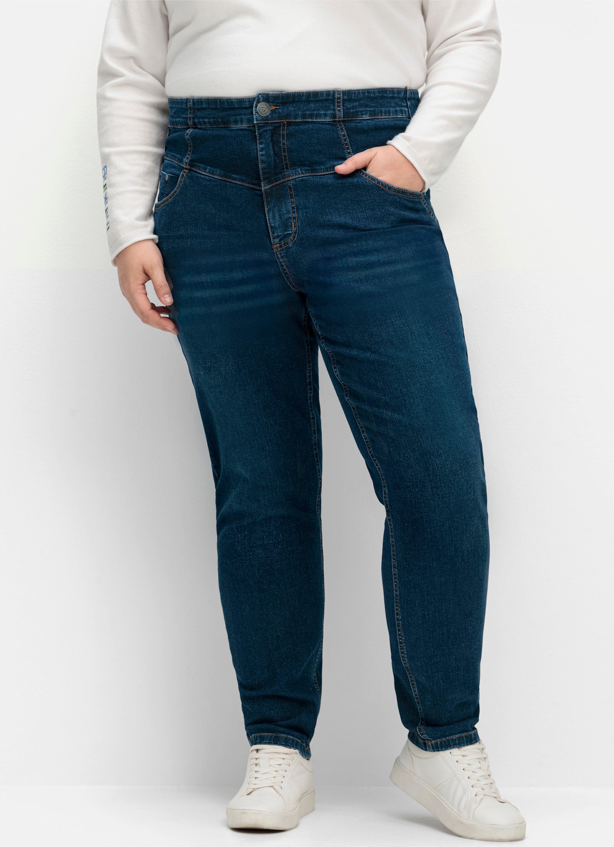 Sheego High-waist-Jeans in schmaler Form