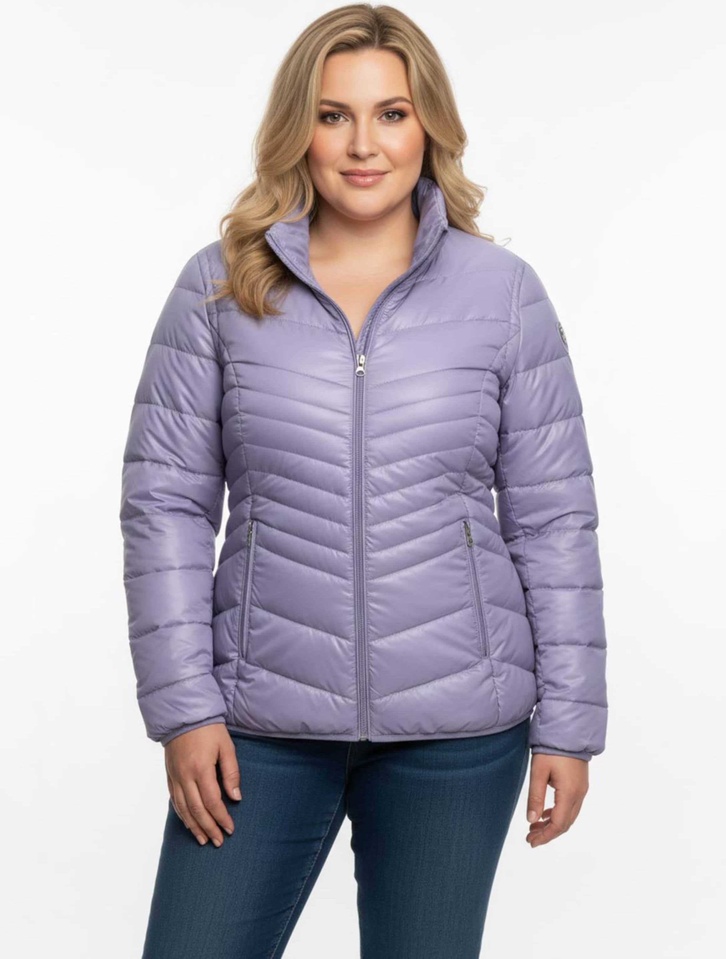 Sheego Steppjacke mit abzippbaren Ärmeln