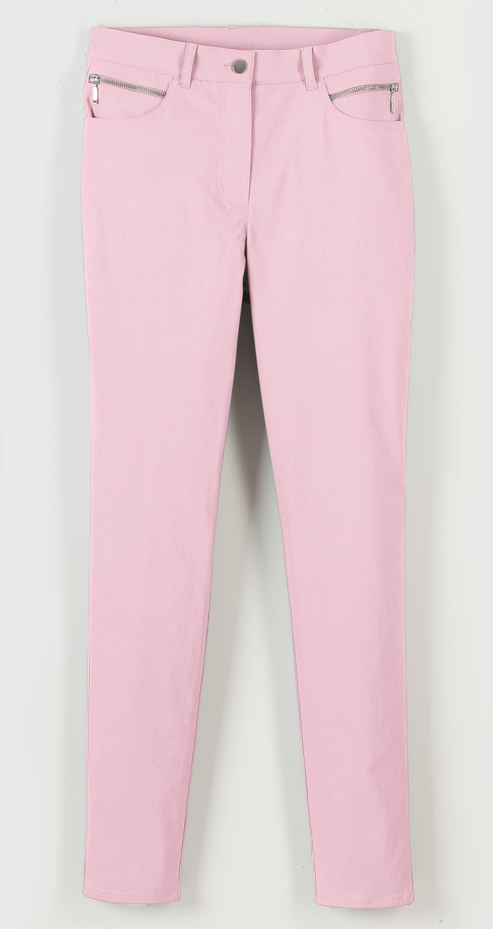 Sheego Stretch-Hose mit Zier-Taschen vorne