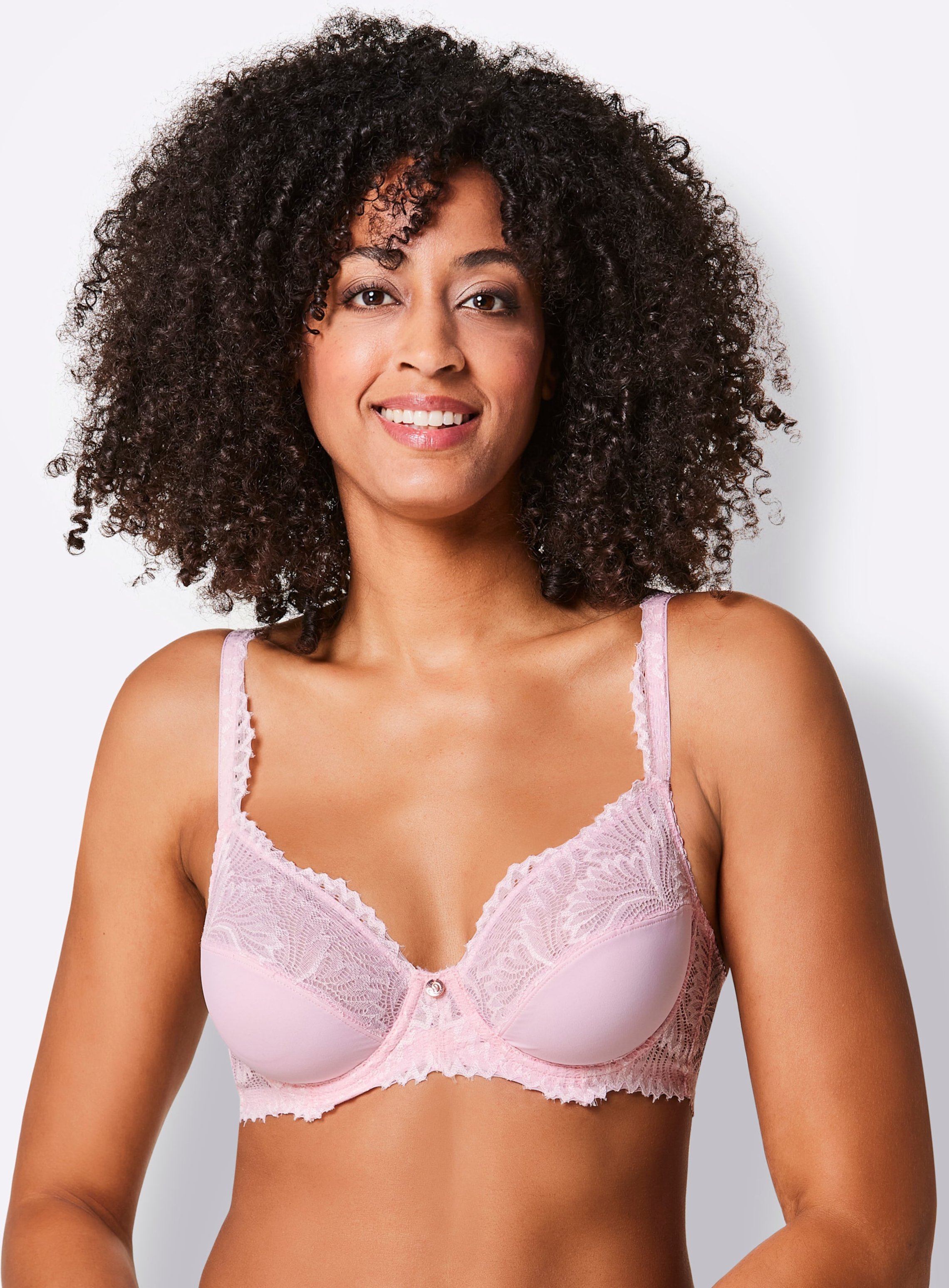 Thumbnail - Sheego Bügel-BH mit elastischer Spitze