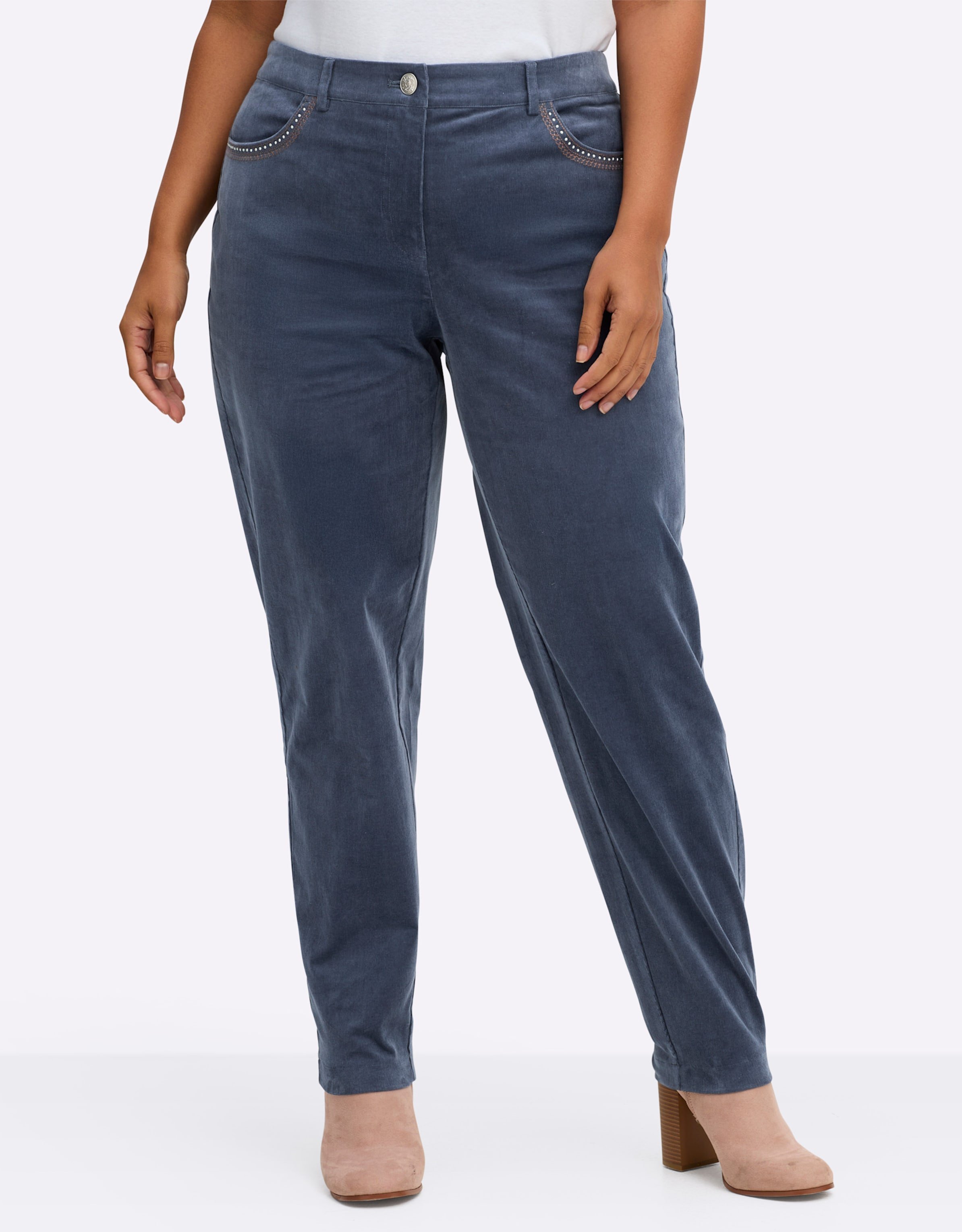 Sheego Chinohose mit dehnbaren Nähten