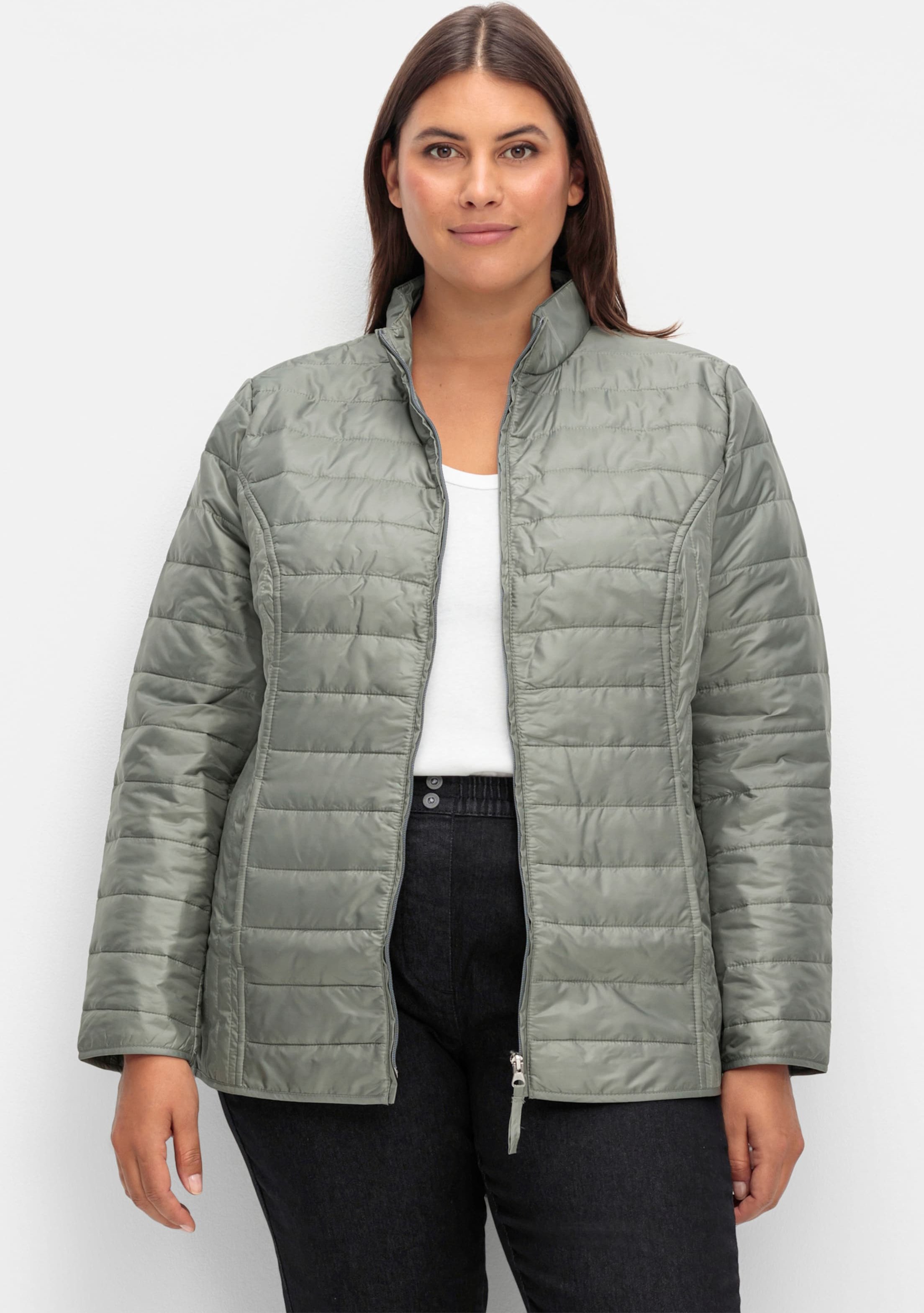 Sheego Steppjacke leicht wattiert