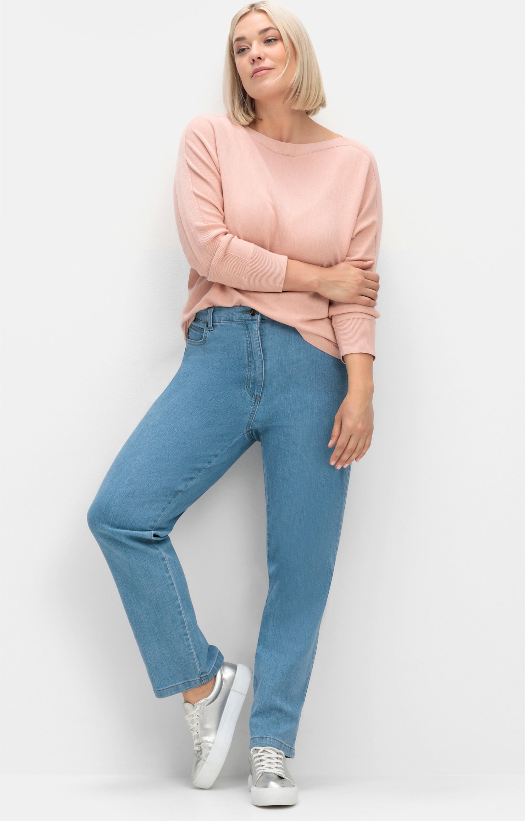 Thumbnail - Sheego 5-Pocket-Jeans mit Stretch-Anteil