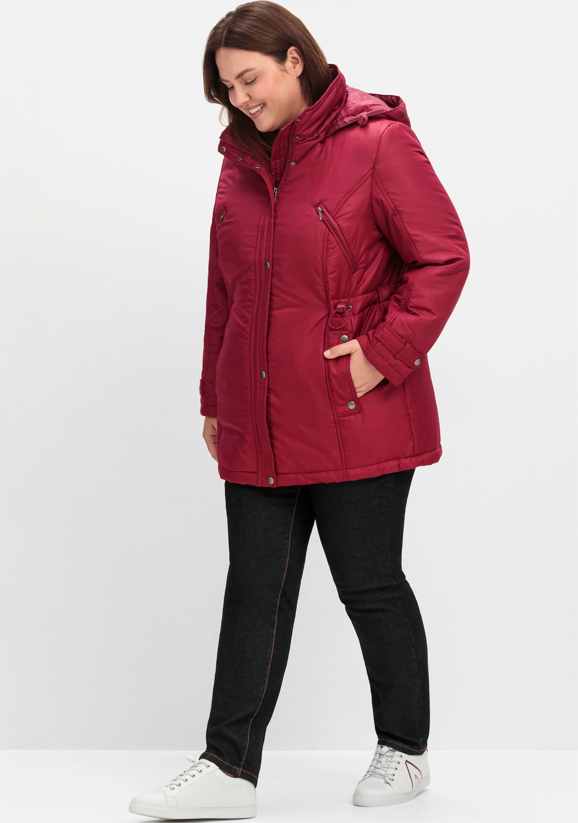 Thumbnail - Sheego Steppjacke mit Weitenregulierung