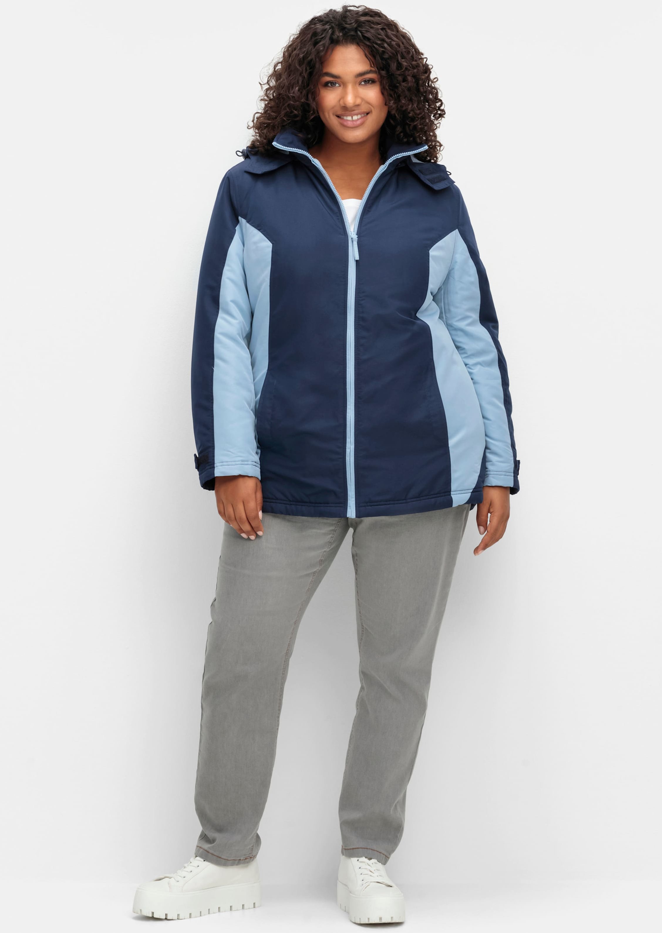 Sheego Funktionsjacke mit Fleece-Futter