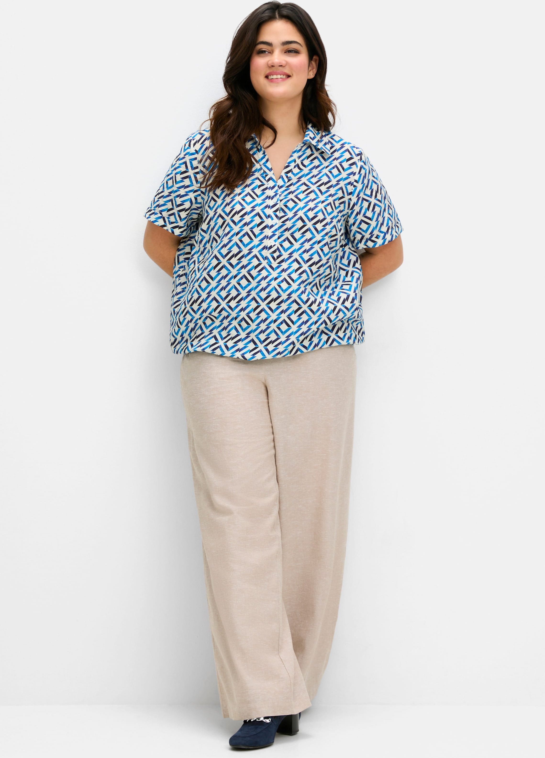 Sheego Tunika mit Gummizugbund