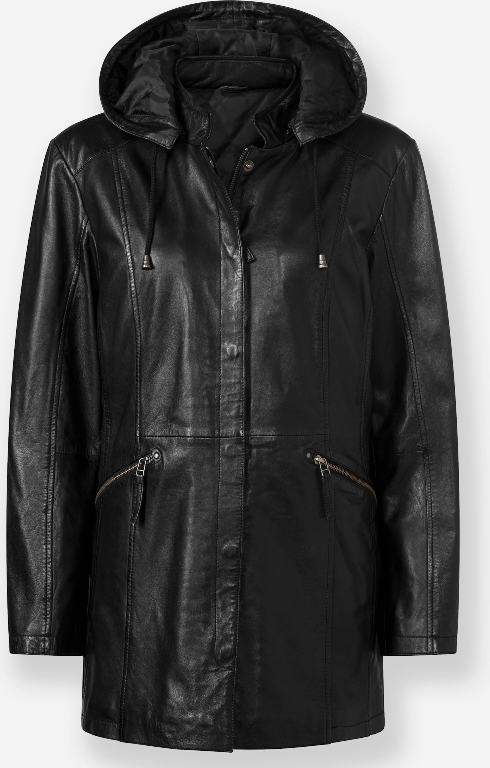 Thumbnail - Sheego Lederjacke aus Lamm-Nappa