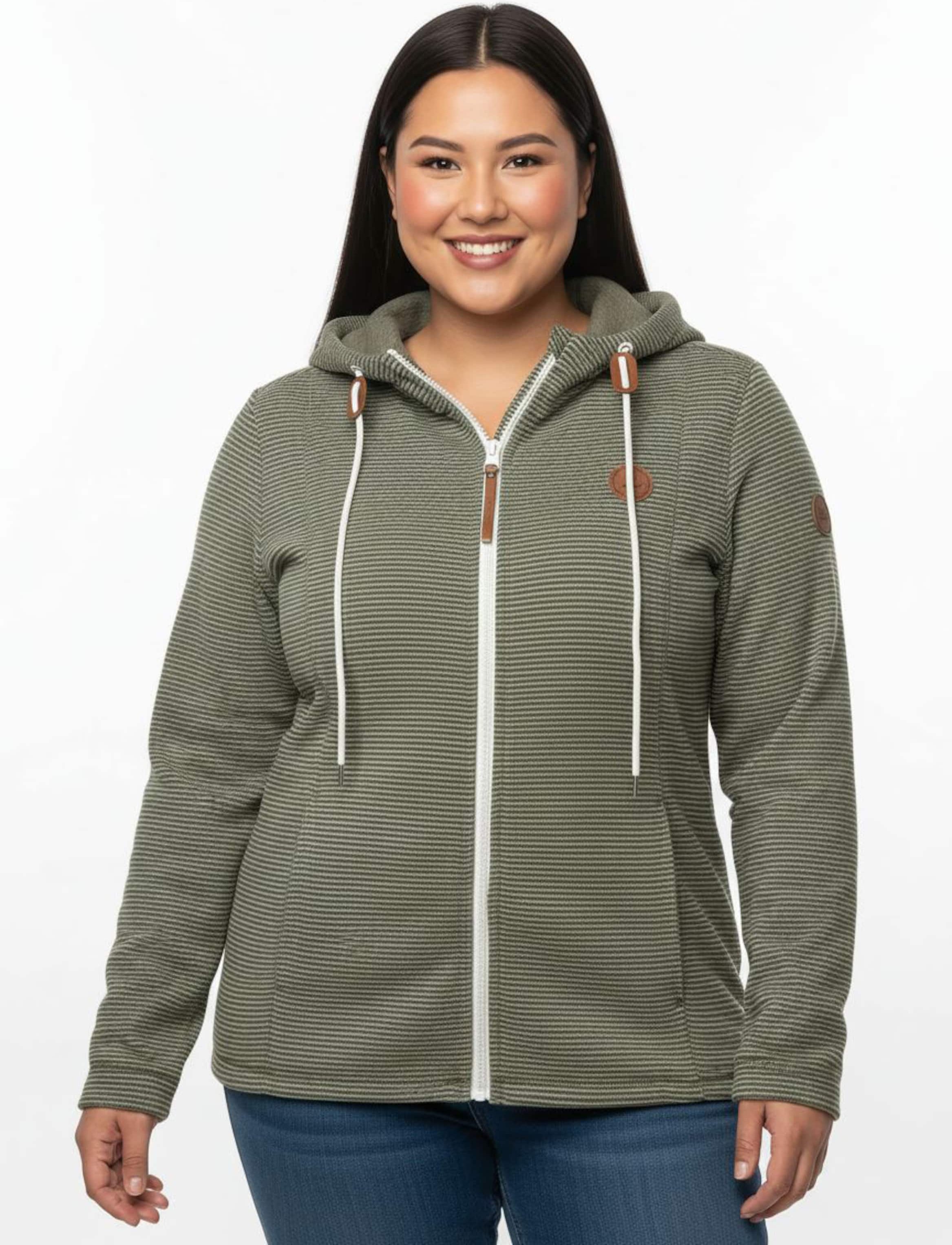 Thumbnail - Sheego Fleecejacke mit Nahttaschen