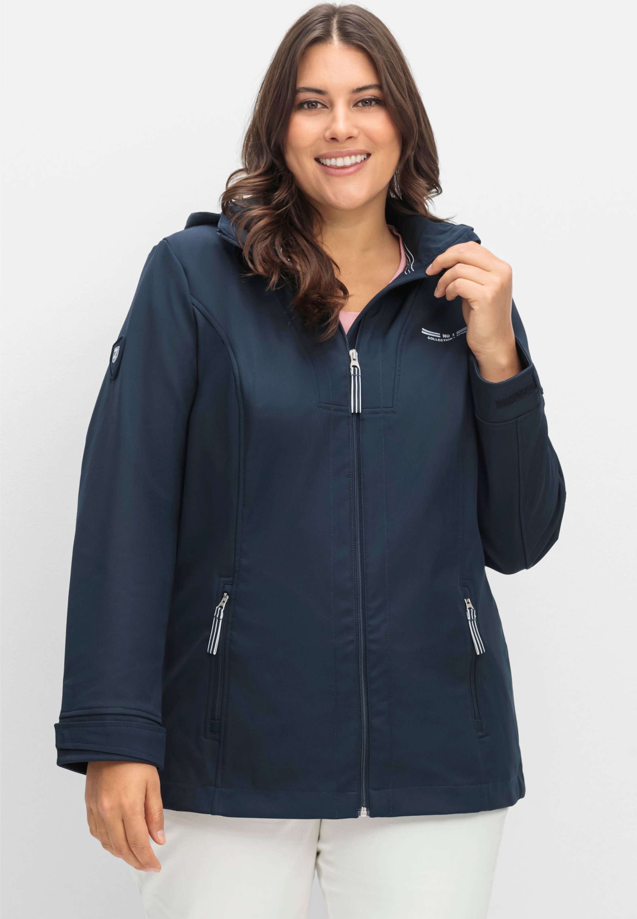 Thumbnail - Sheego Softshelljacke mit Fleece-Futter