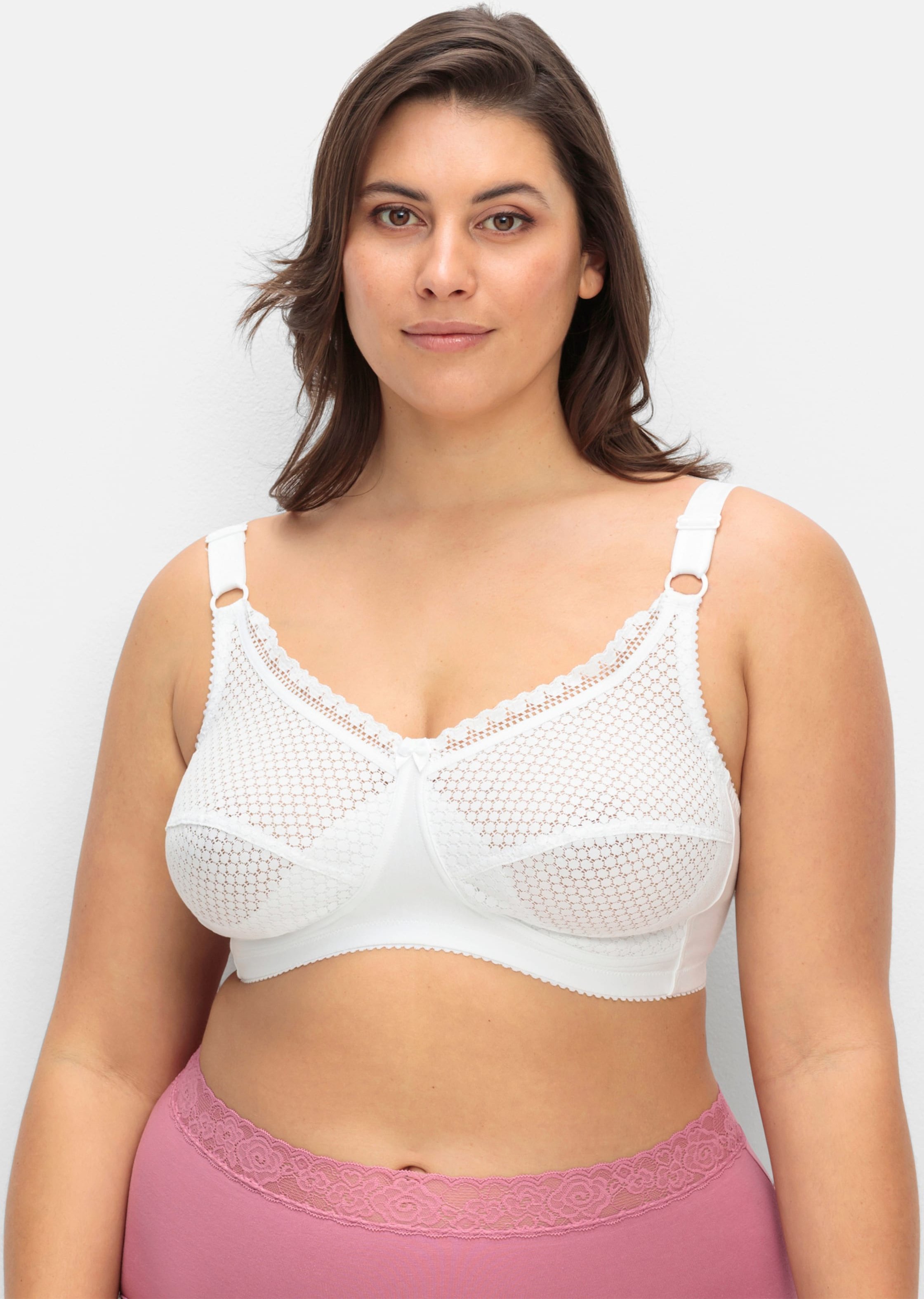 Thumbnail - Sheego BH ohne Bügel mit vorne verstellbaren Trägern