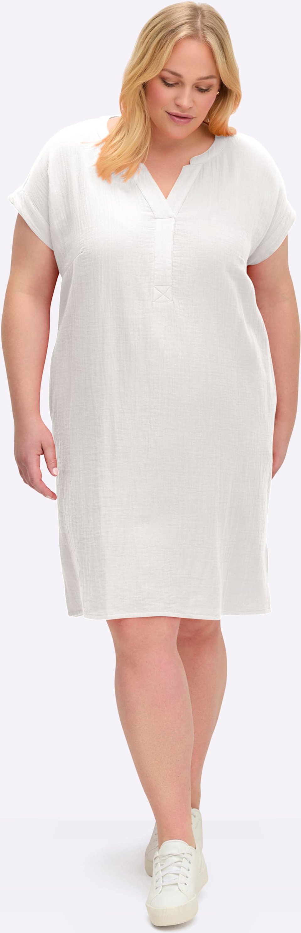 Sheego Sommerkleid in Musselin-Qualität