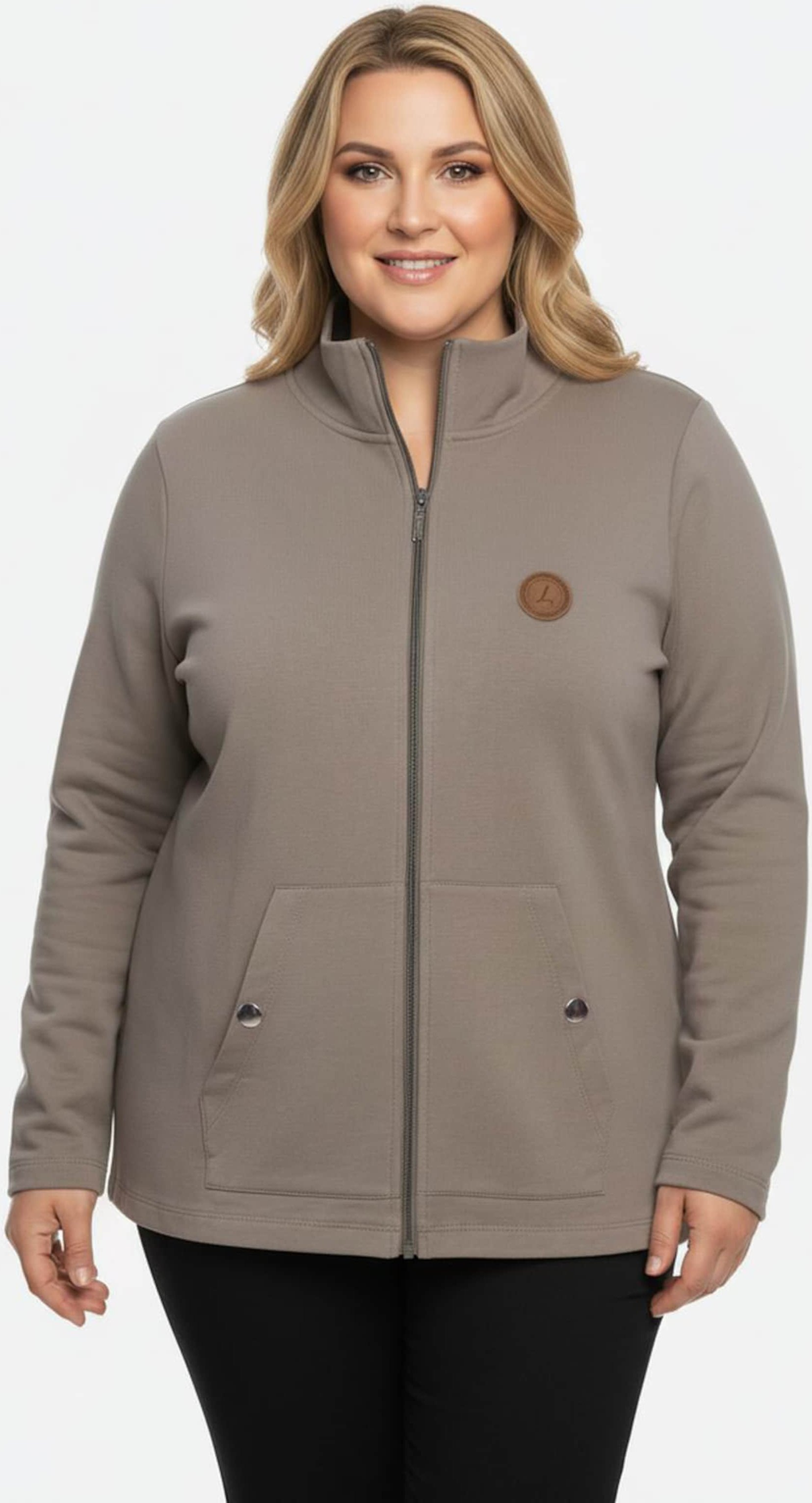 Thumbnail - Sheego Shirtjacke mit Känguru-Taschen