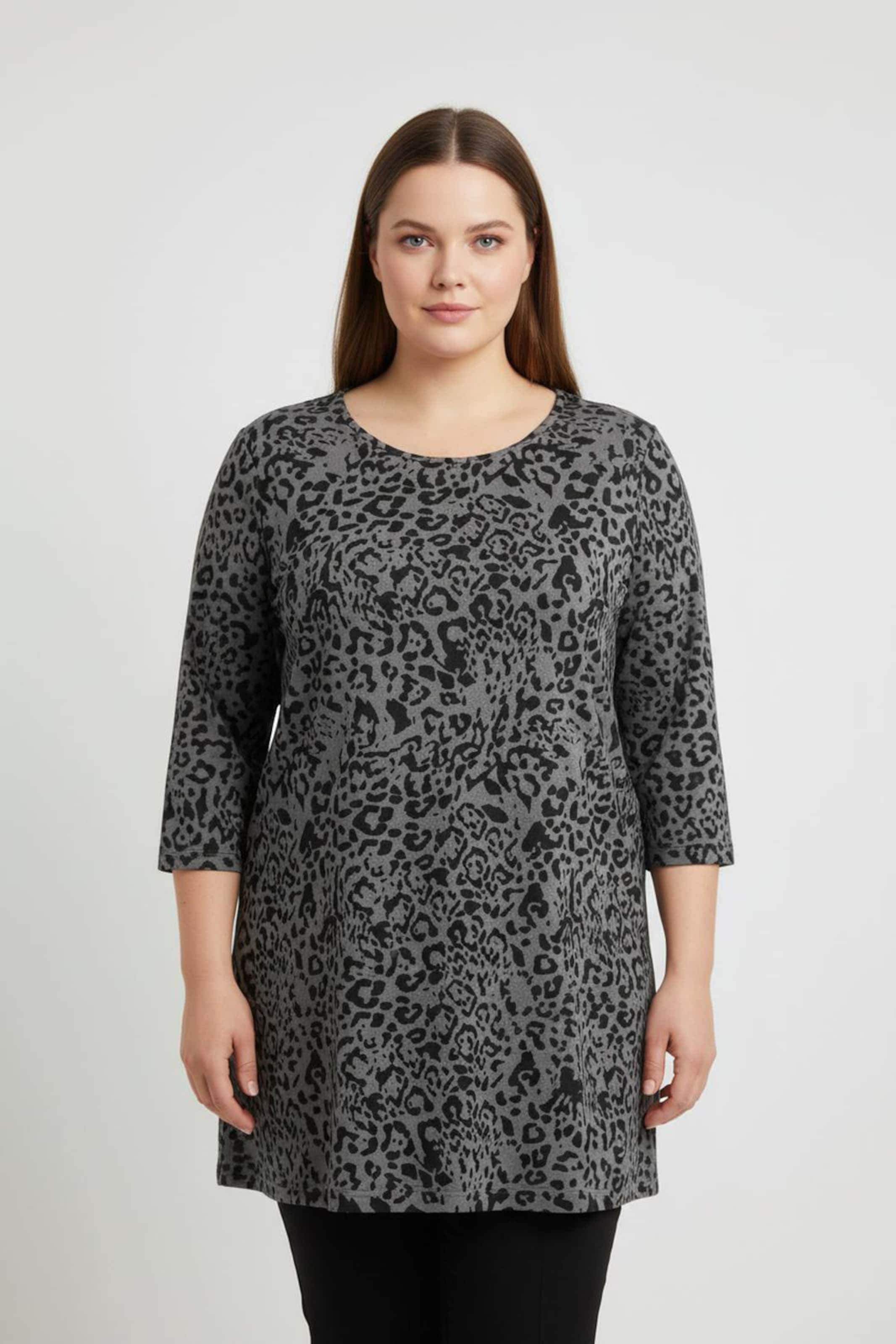 Sheego Longshirt mit Seitenschlitzen