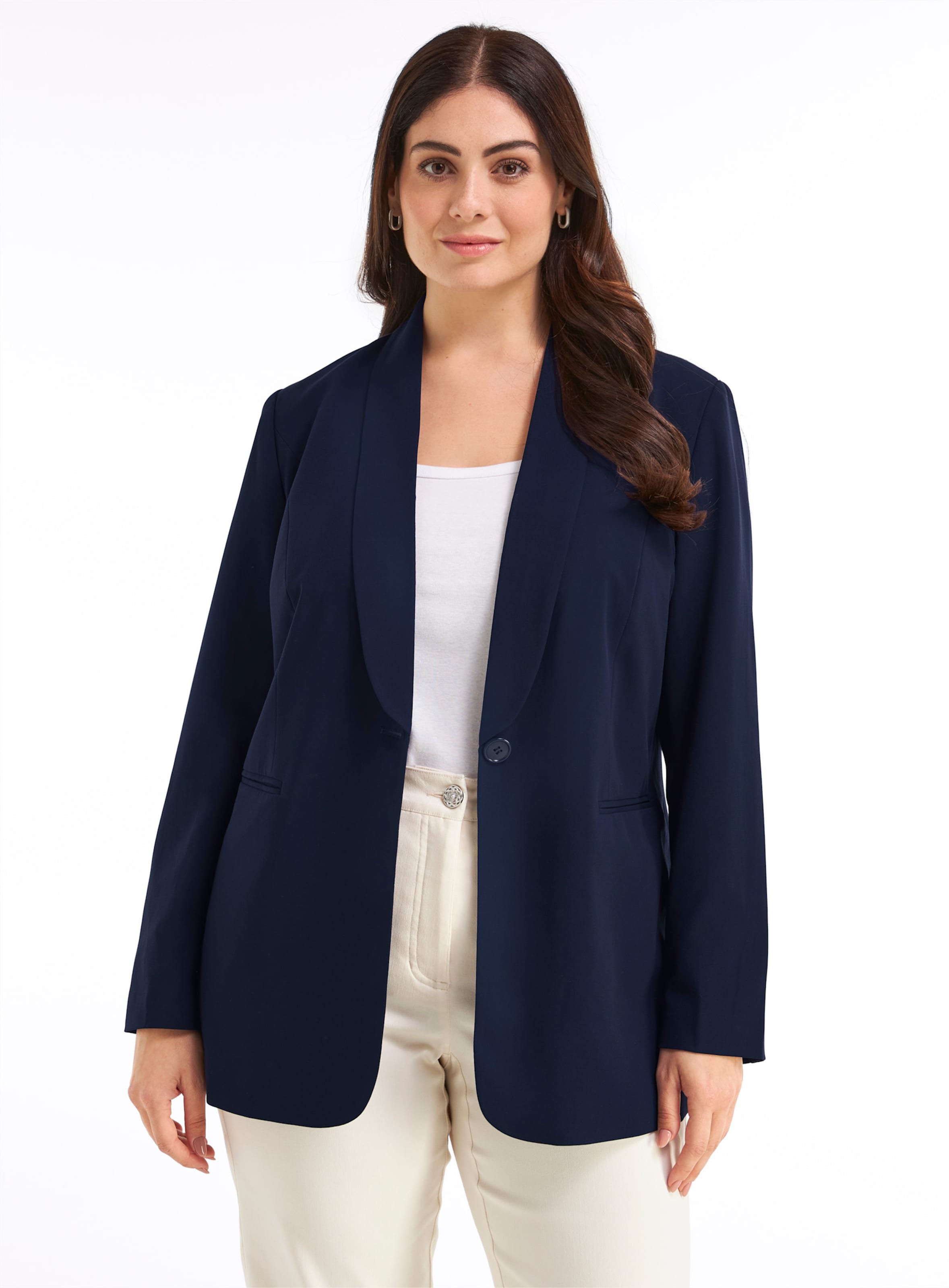 Sheego Blazer in langer Form