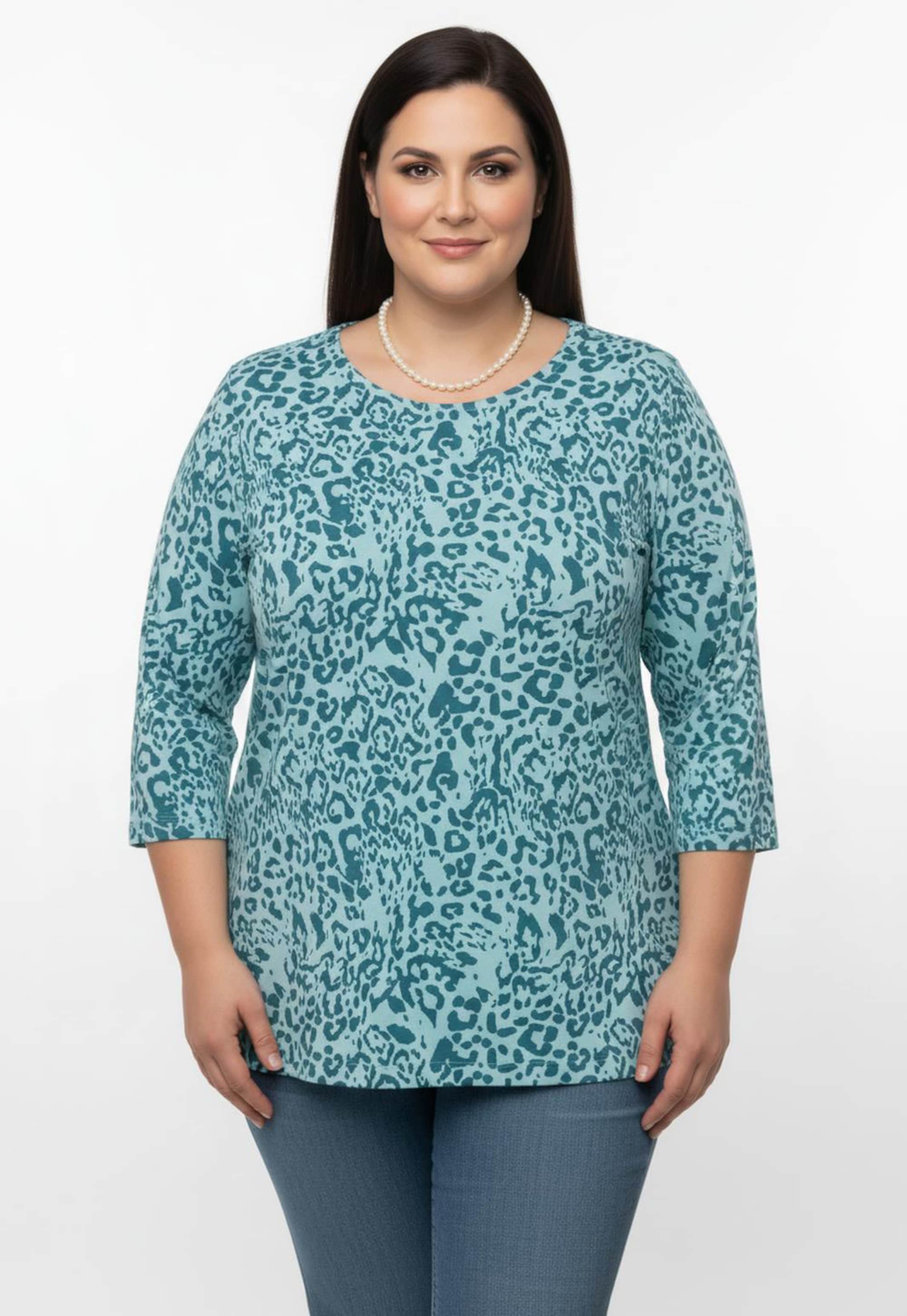 Sheego Longshirt mit Seitenschlitzen