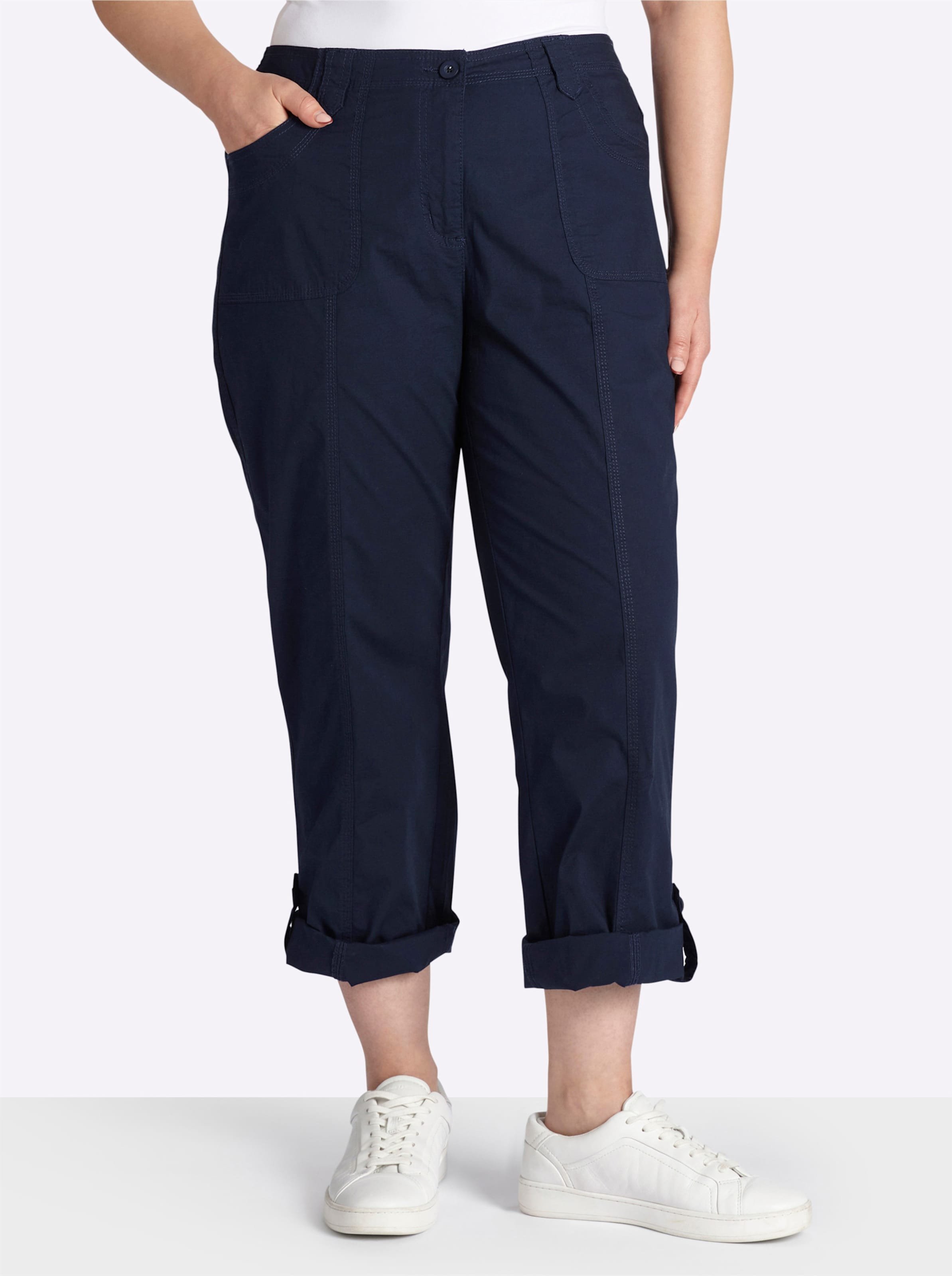 Sheego Hose mit krempelbaren Beinen