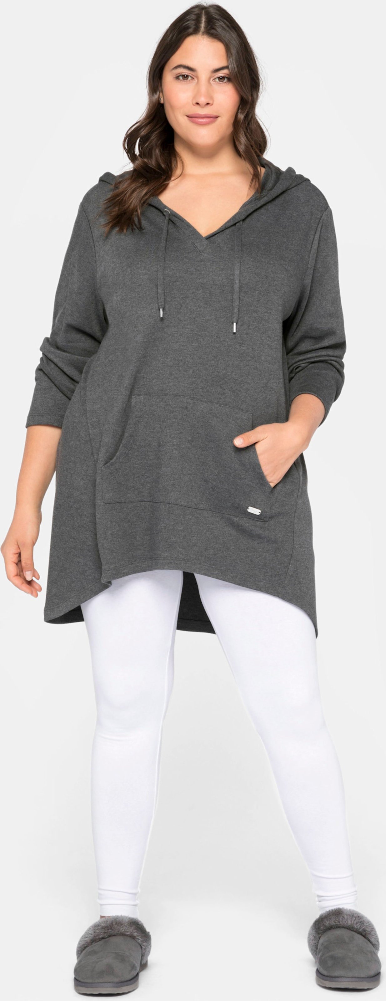 Thumbnail - Sheego Longshirt im Vokuhila-Schnitt