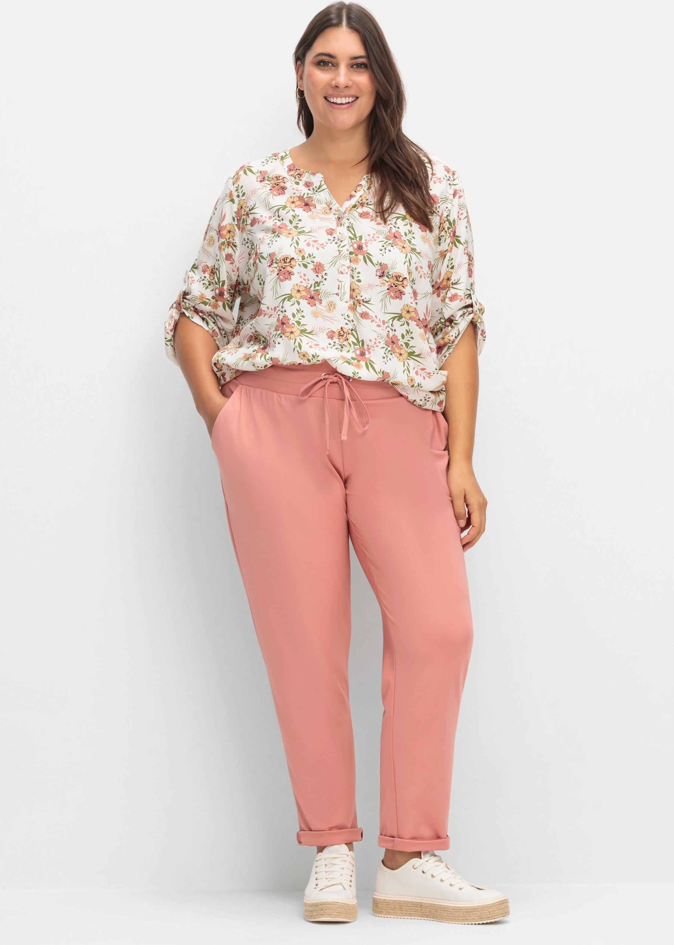 Sheego Schlupfhose in Stretch-Qualität